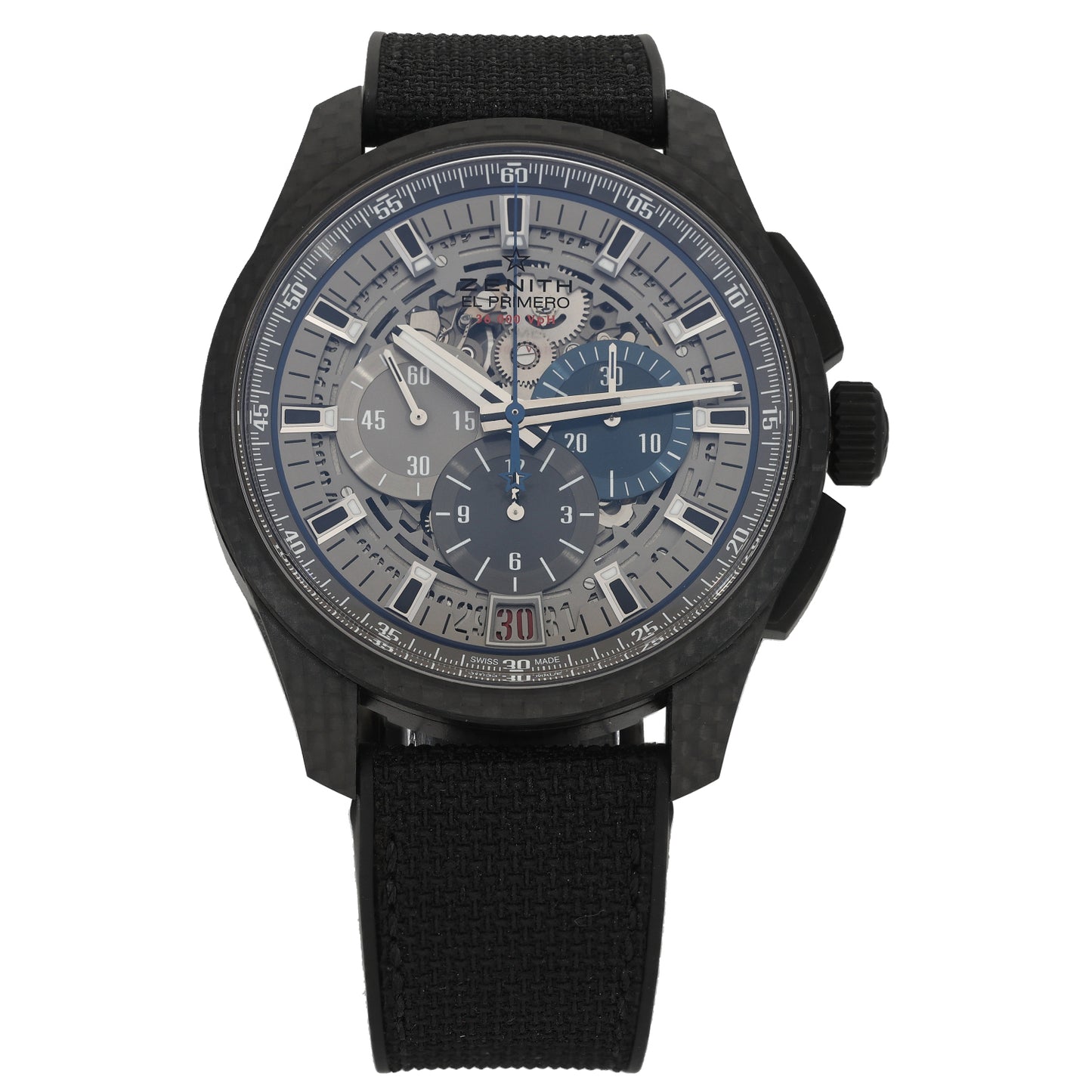 Zenith El Primero Lightweight 10.2260.400 45mm Carbon Watch