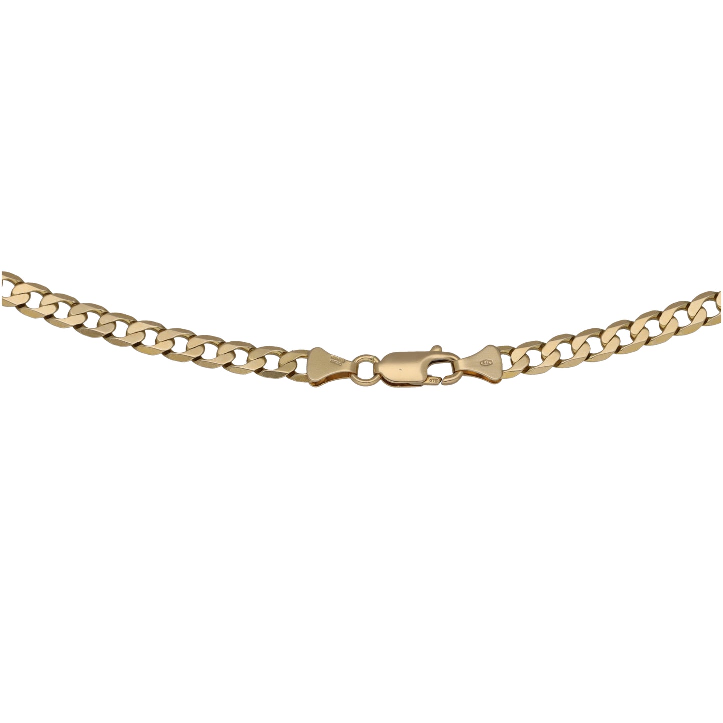 9ct Gold Curb Chain 20"