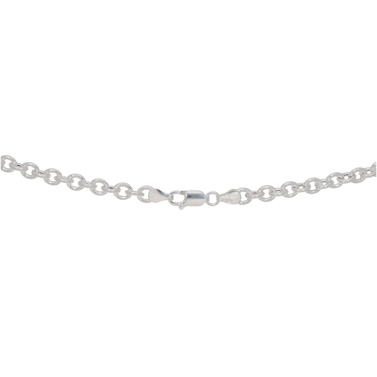 New Sterling Silver Belcher Chain 18"