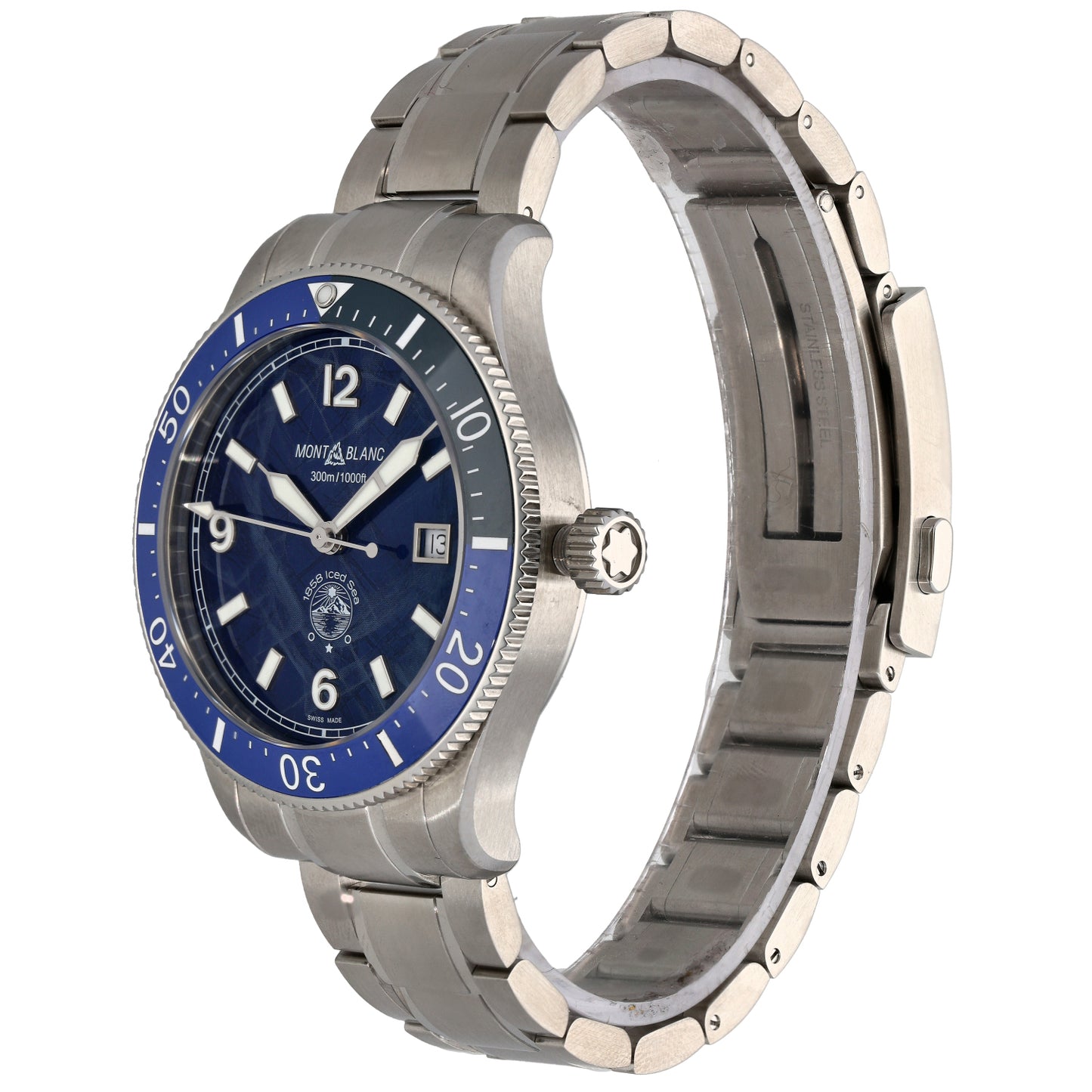 Montblanc Iced Sea 129369 41mm Stainless Steel Watch