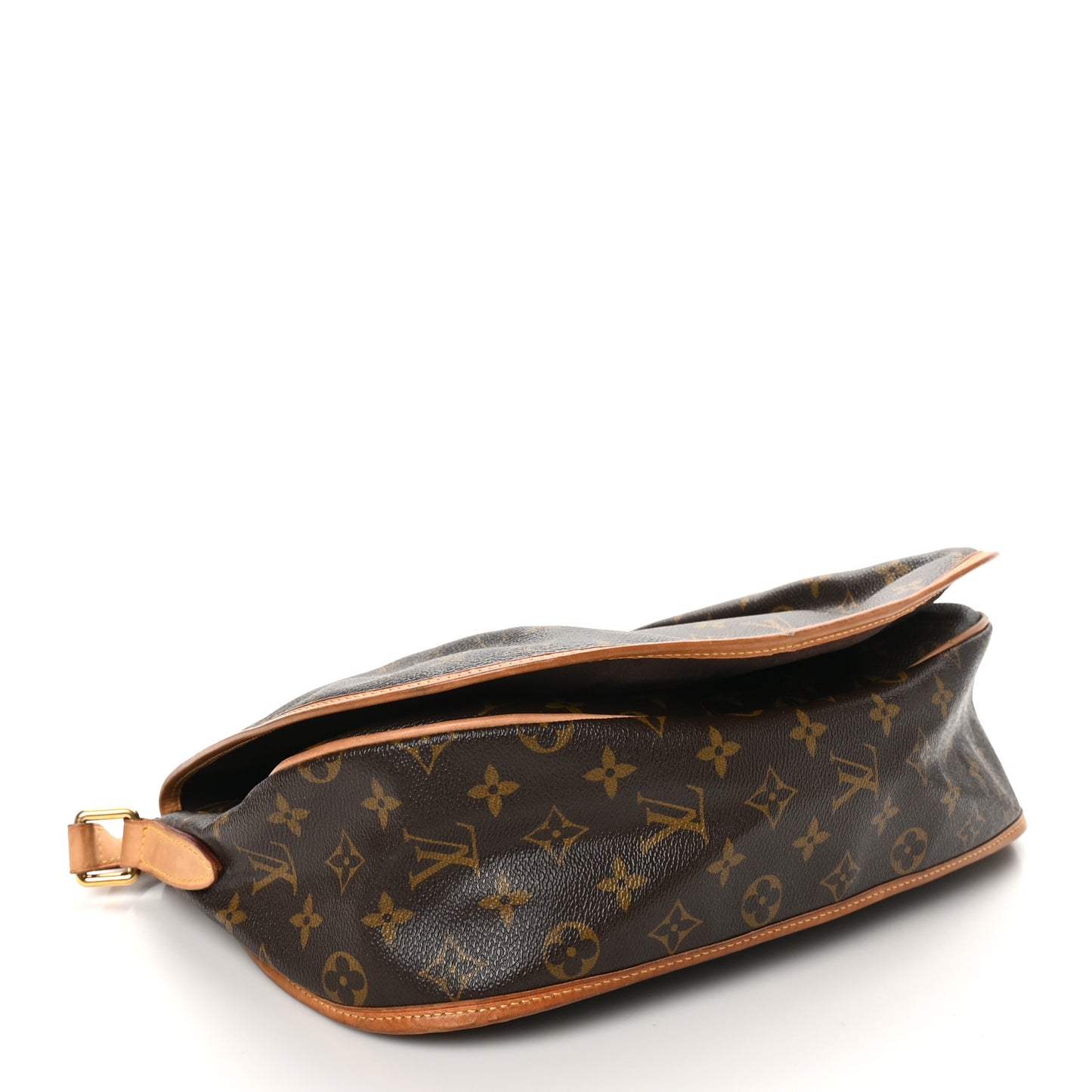 Louis Vuitton Menilmontant MM Monogram Coated Canvas Bag - Brown