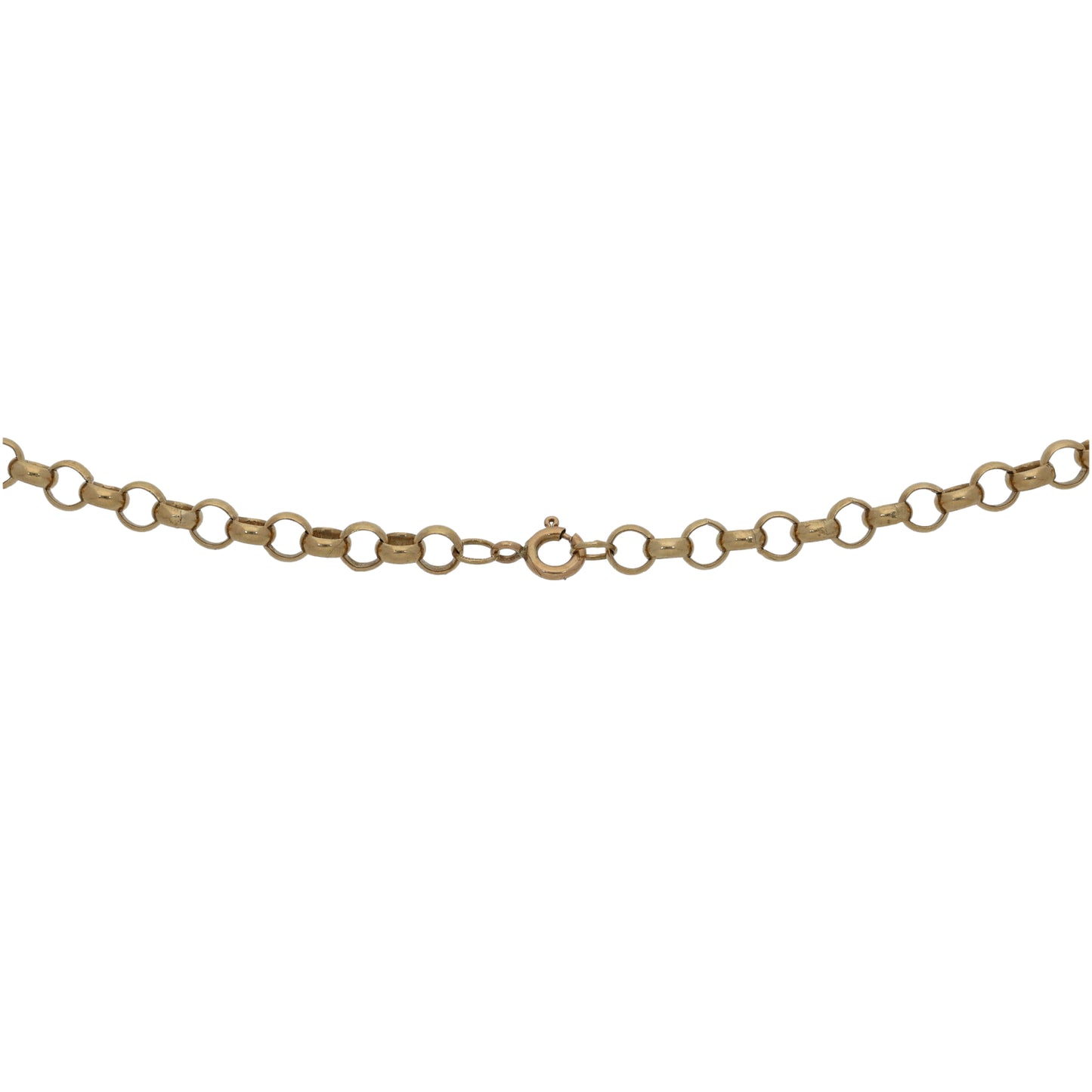 9ct Gold Belcher Chain 19"