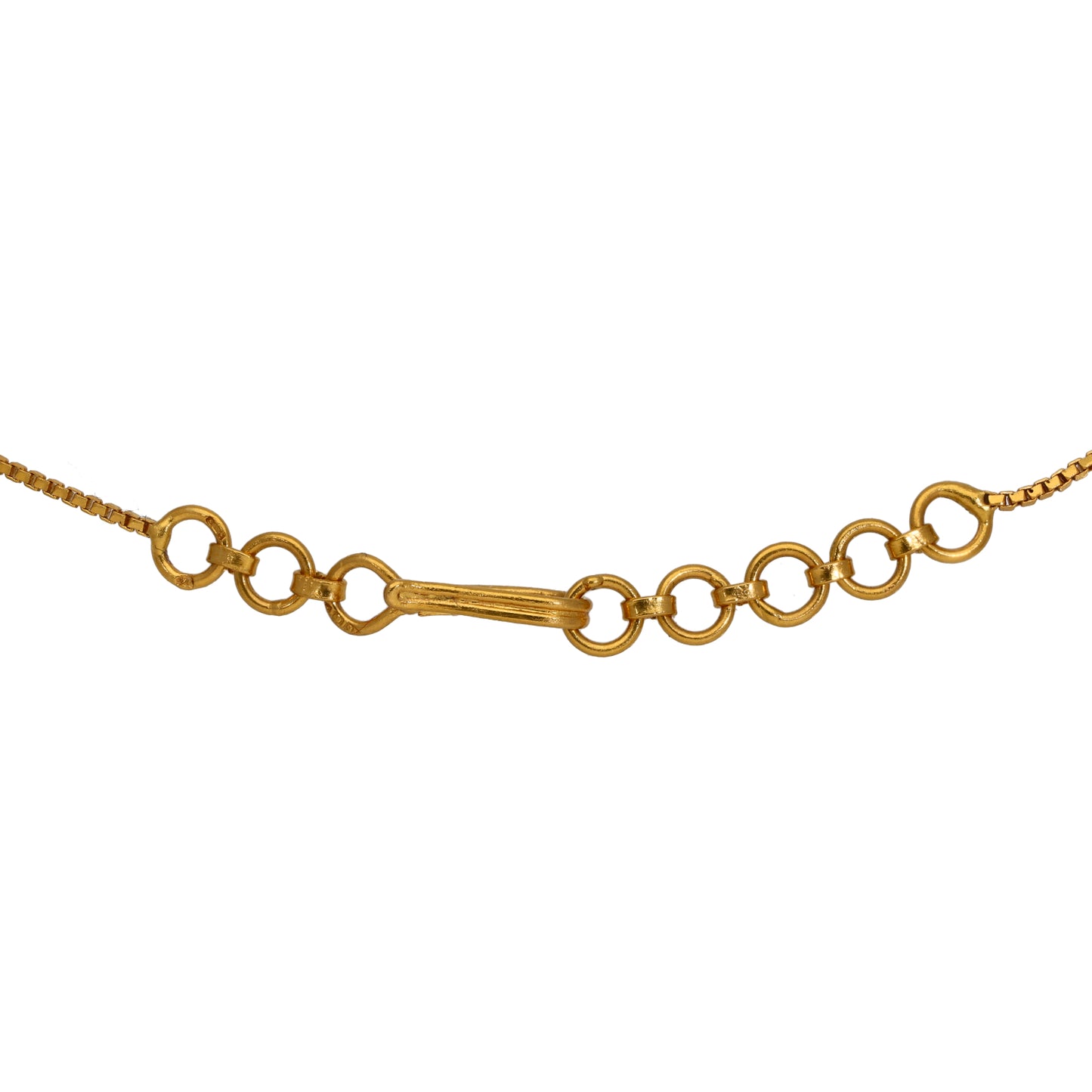 22ct Gold Fancy Necklace 18"