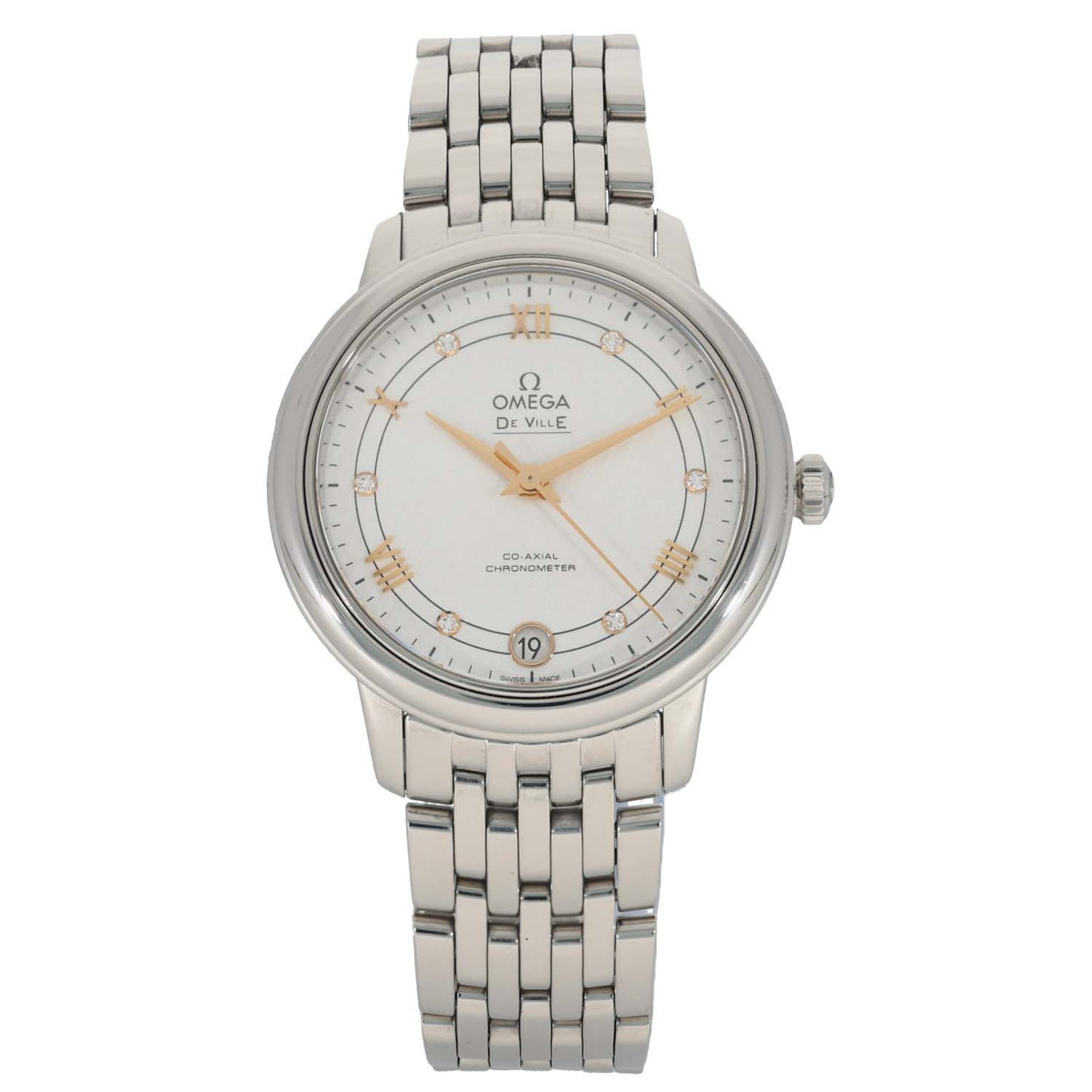 Omega De Ville Prestige 424.10.33.20.52.001 32.7mm Stainless Steel Watch