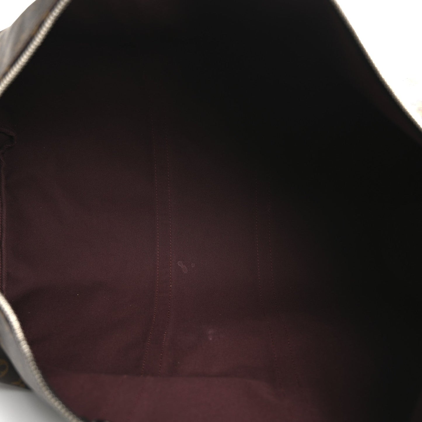 Louis Vuitton Keepall Bandoulière Monogram Macassar Coated Canvas Bag - Brown
