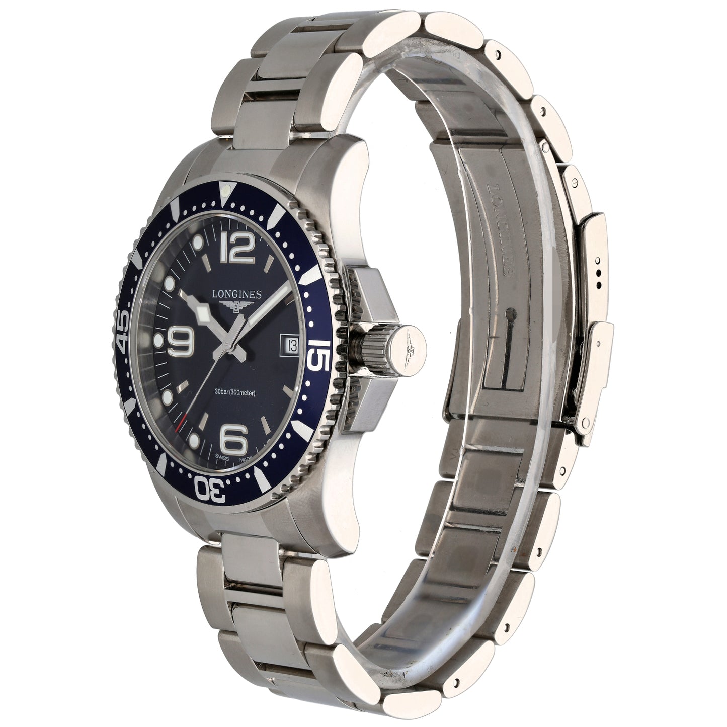 Longines Hydro Conquest L3.840.4 44mm Stainless Steel Watch