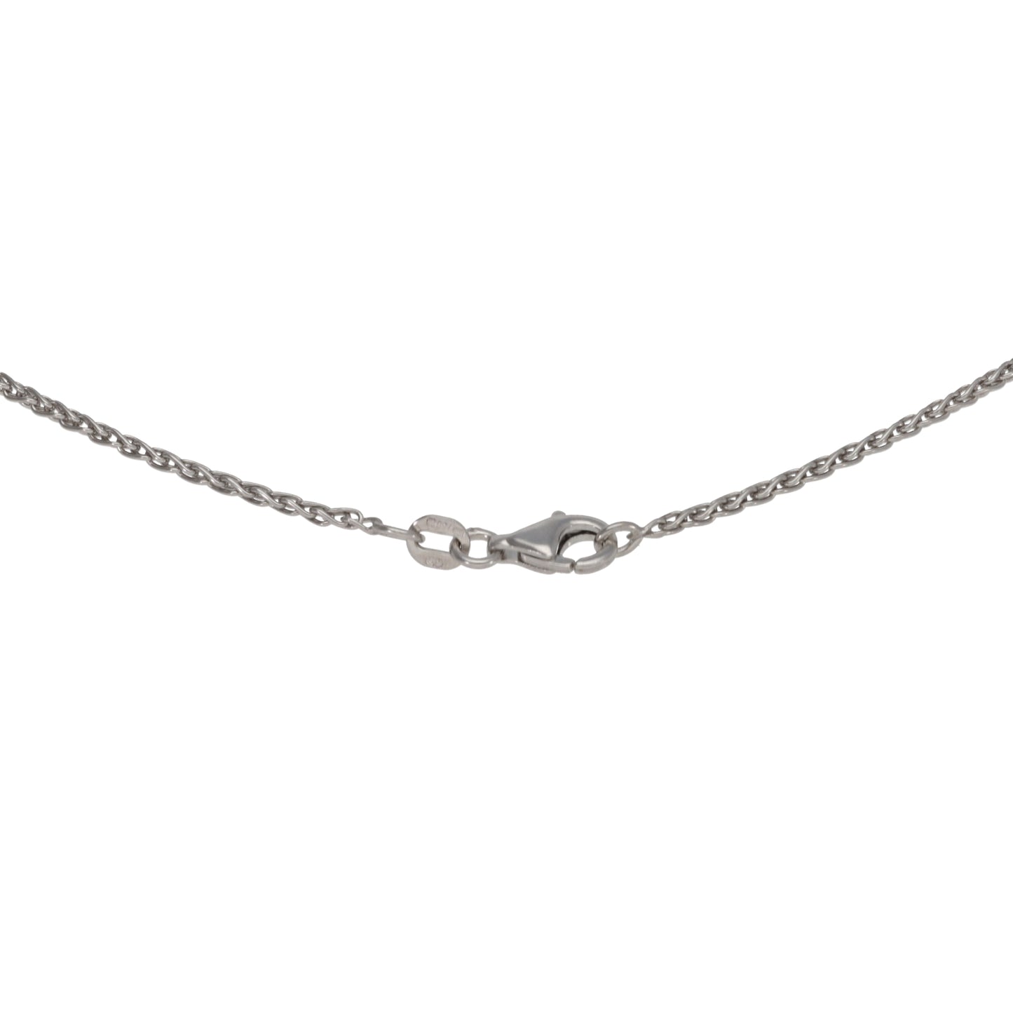 18ct White Gold Rope Chain 18"