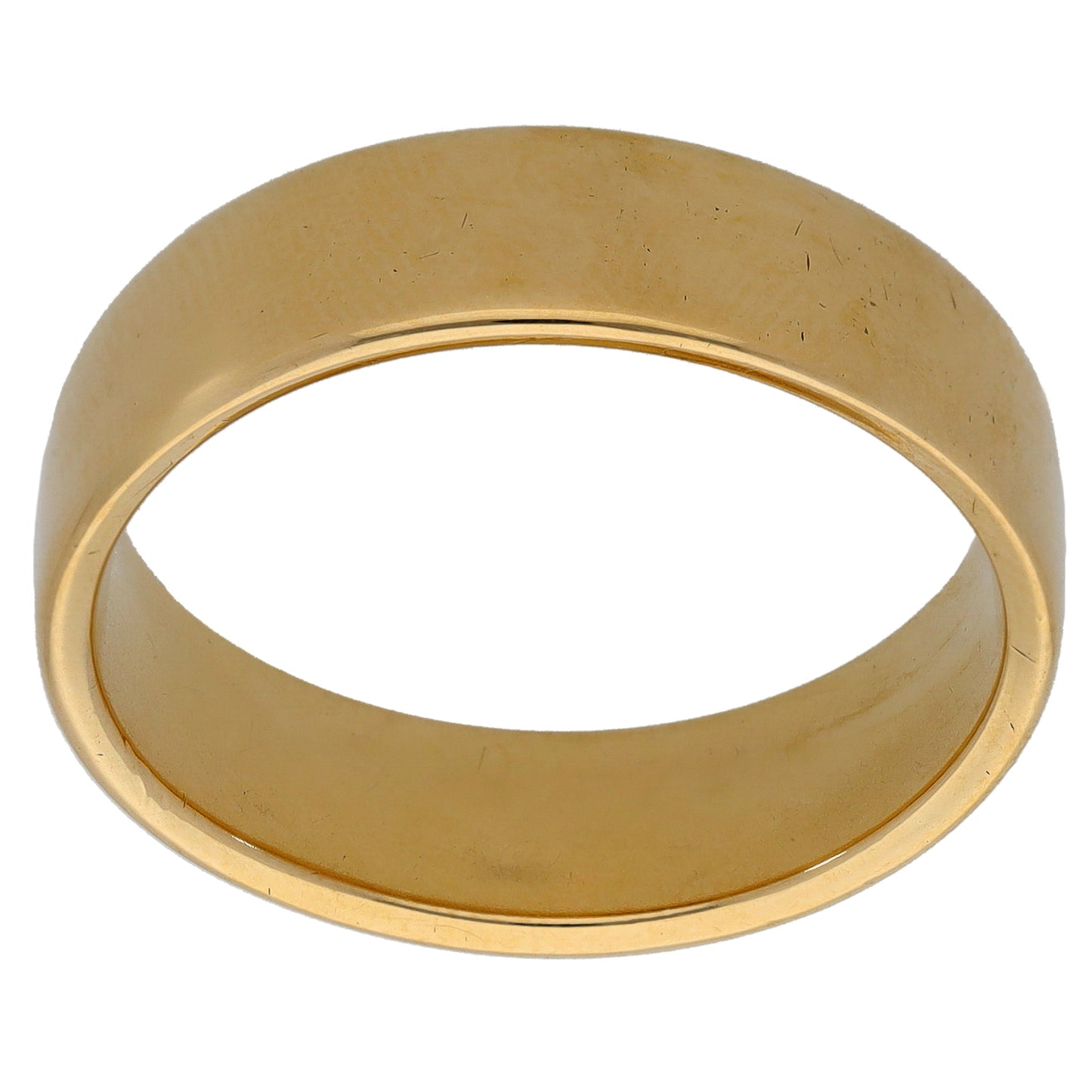 9ct Gold Plain Wedding Ring Size V