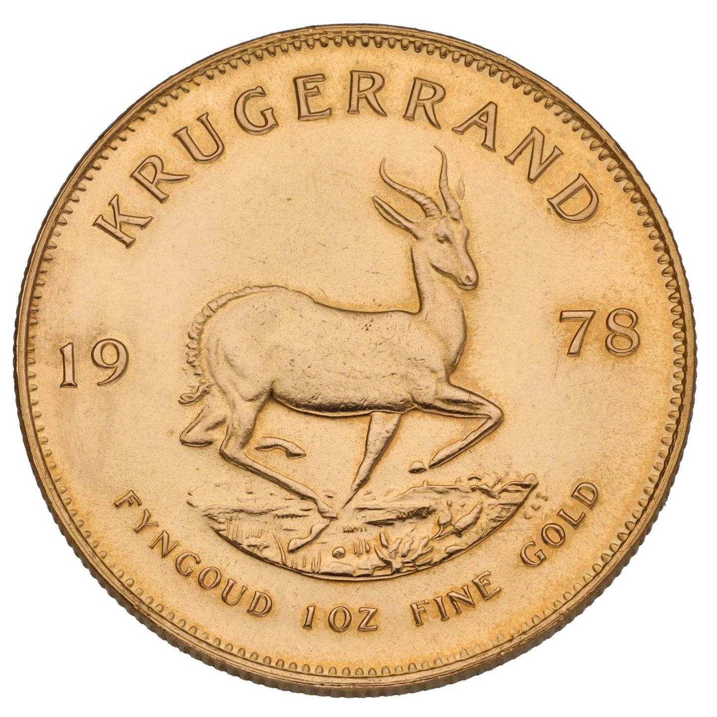 22ct Gold 1 OZ Krugerrand Coin 1978