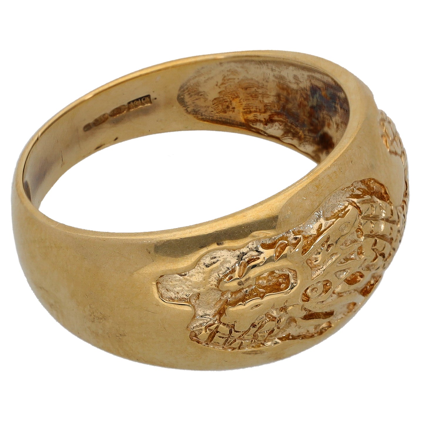 9ct Gold Alternative Ring Size T