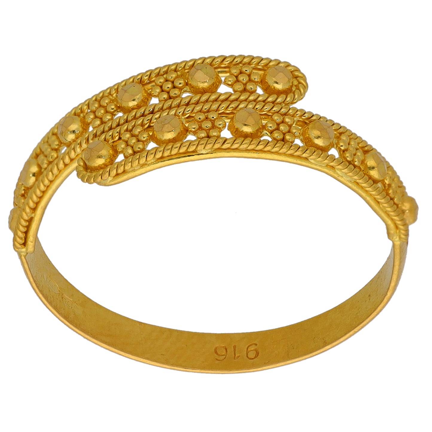 22ct Gold Alternative Ring Size P