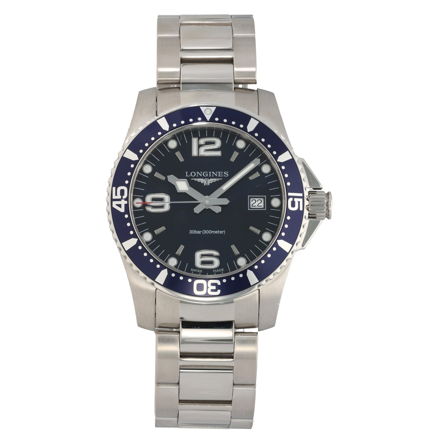 Longines Hydro Conquest L3.740.4 41mm Stainless Steel Watch