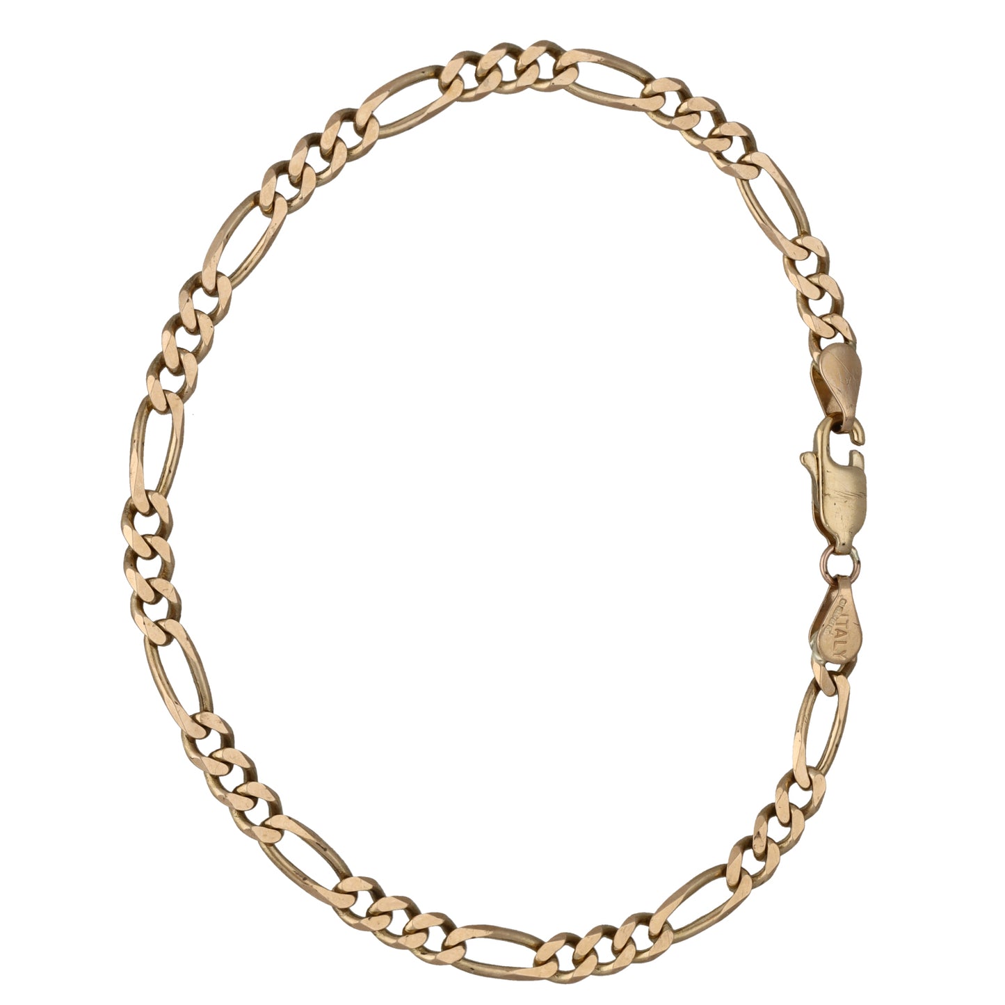 9ct Gold Figaro Bracelet