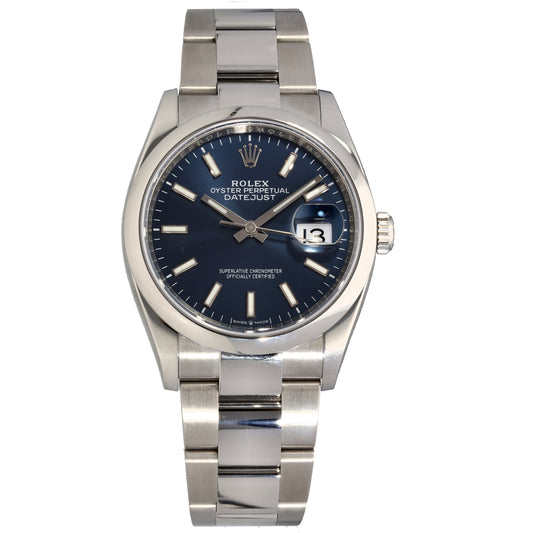 Rolex Datejust 126200 36mm Stainless Steel Watch