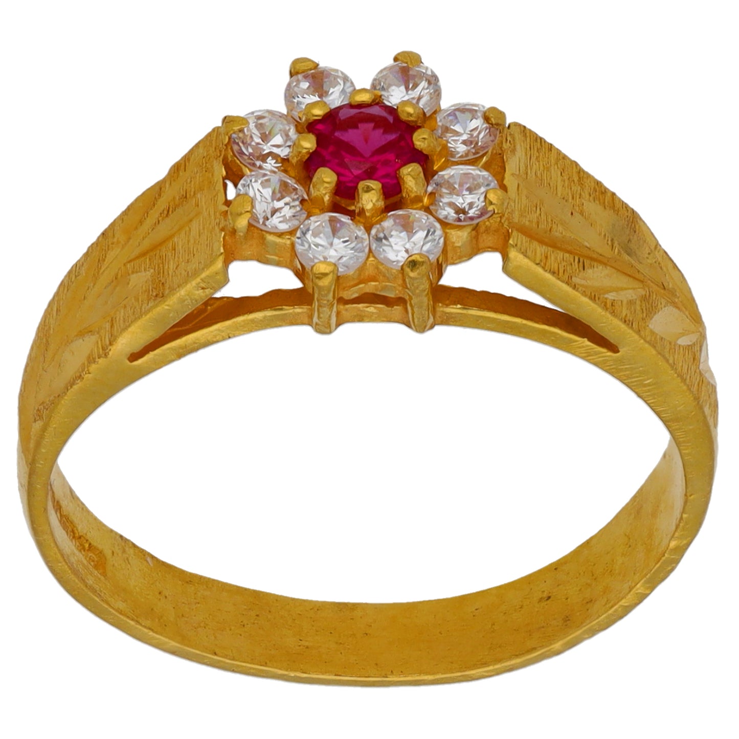 22ct Gold Imitation Dress/Cocktail Ring Size O