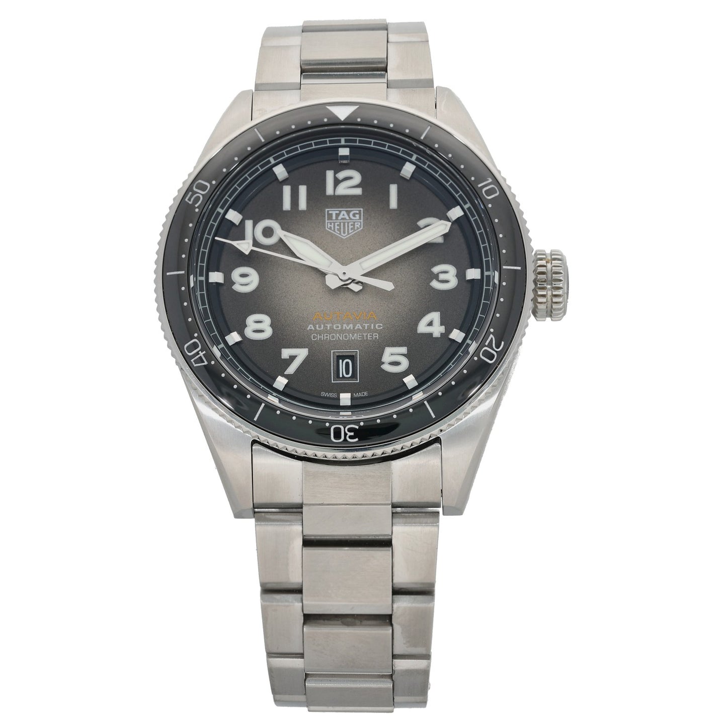 Tag Heuer Autavia WBE5114 42mm Stainless Steel Watch