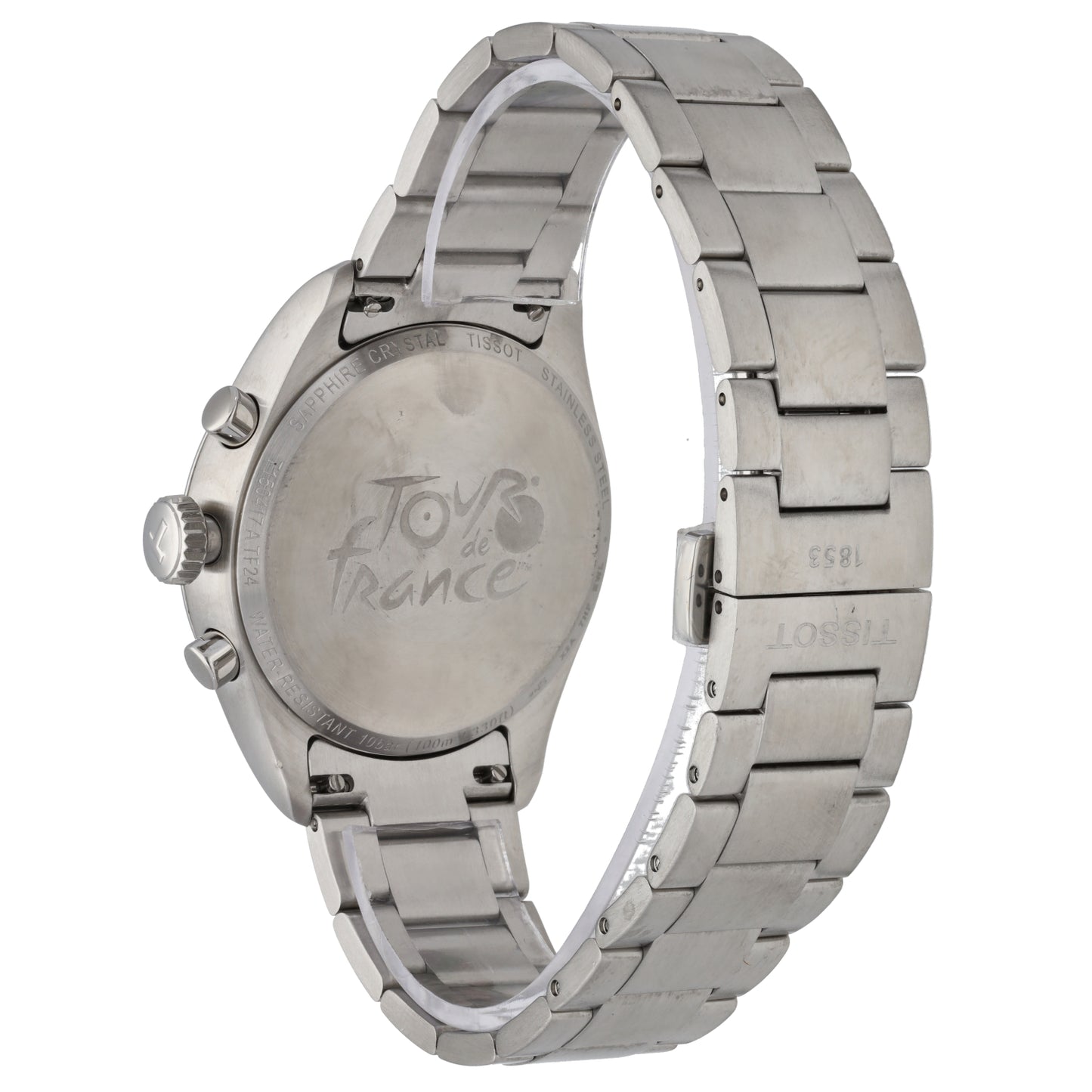 Tissot PR100 Tour De France T150417 A 40mm Stainless Steel Watch