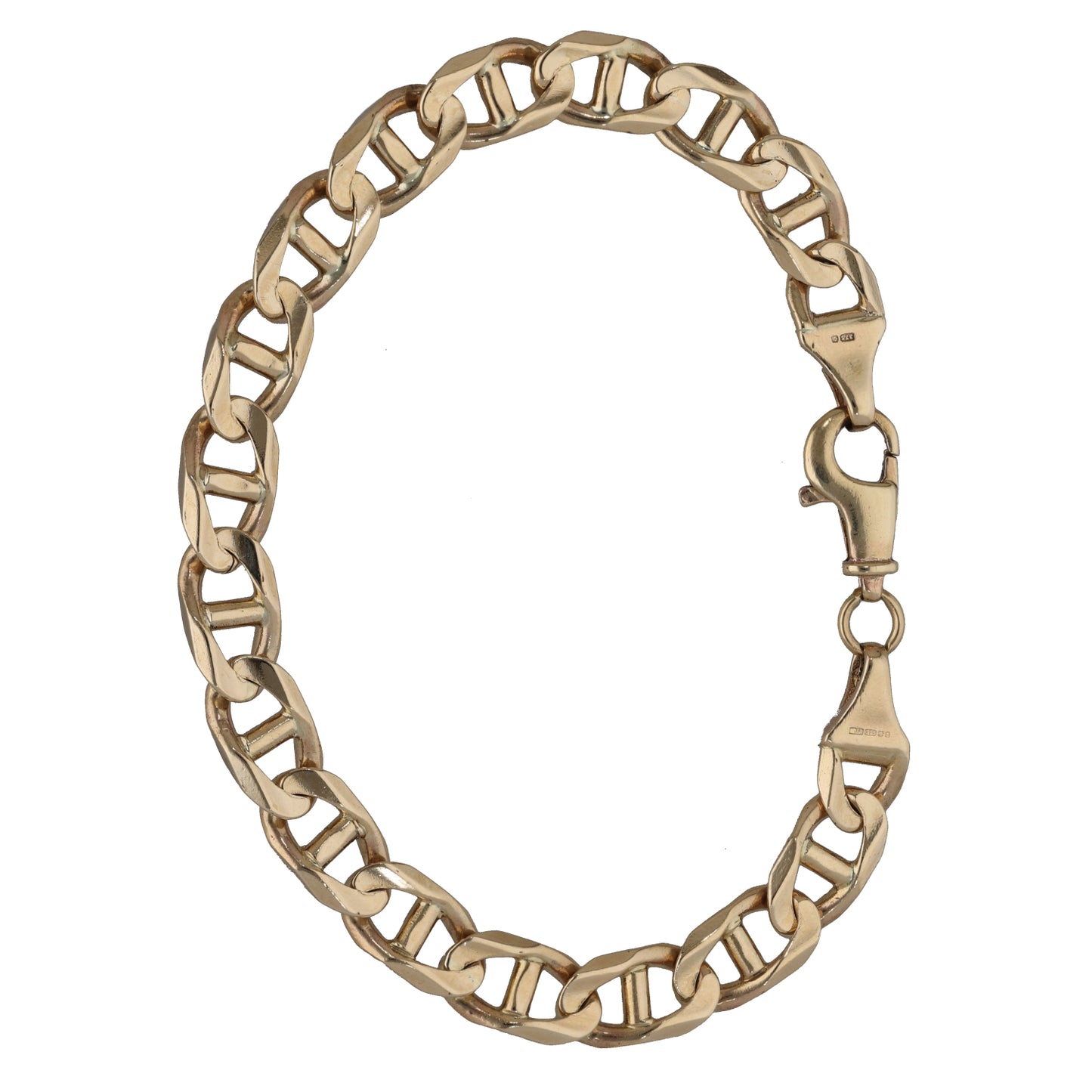 9ct Gold Anchor Bracelet