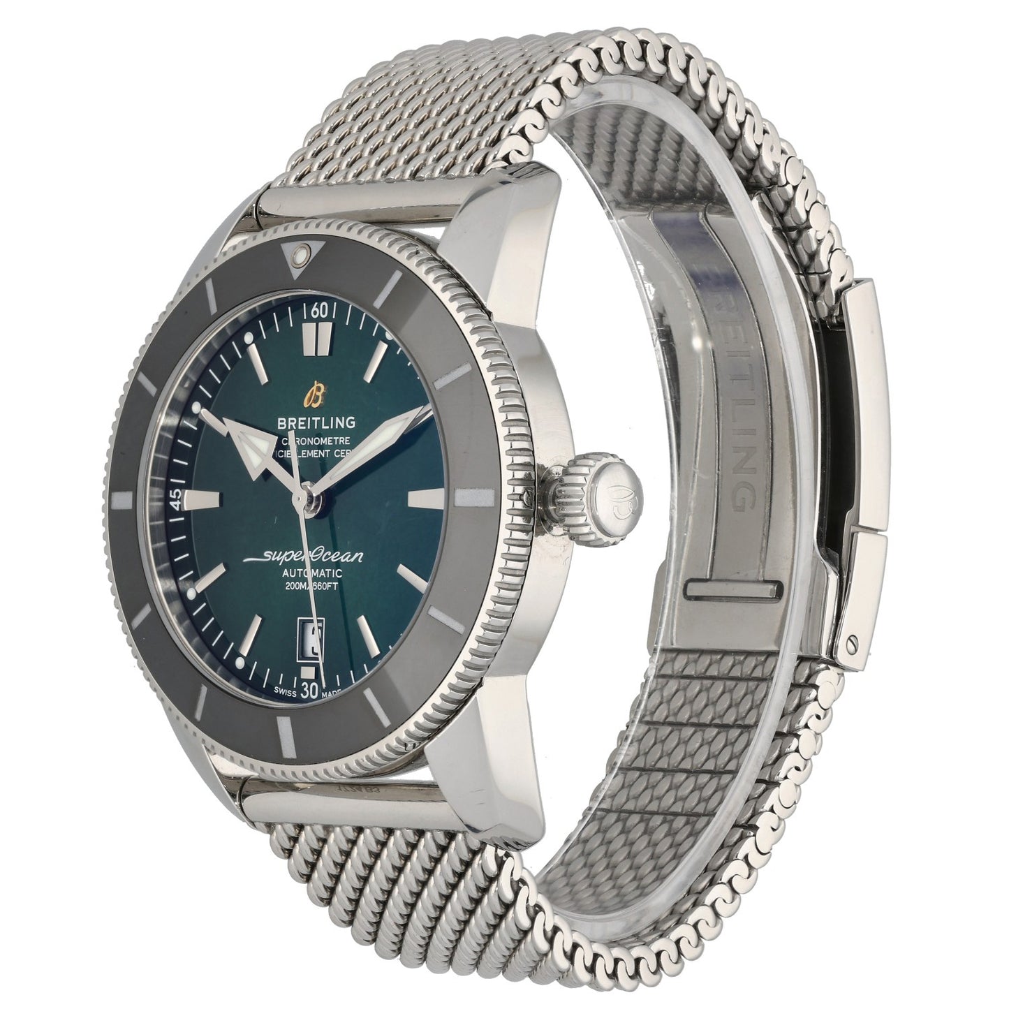 Breitling Superocean AB2020 46mm Stainless Steel Watch