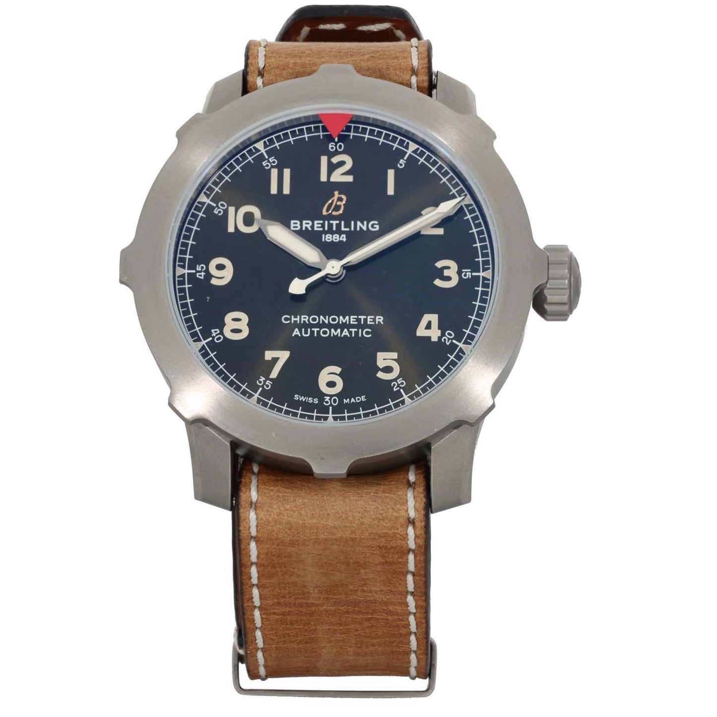 Breitling Aviator Super 8 B20 EB2040 46mm Titanium Watch