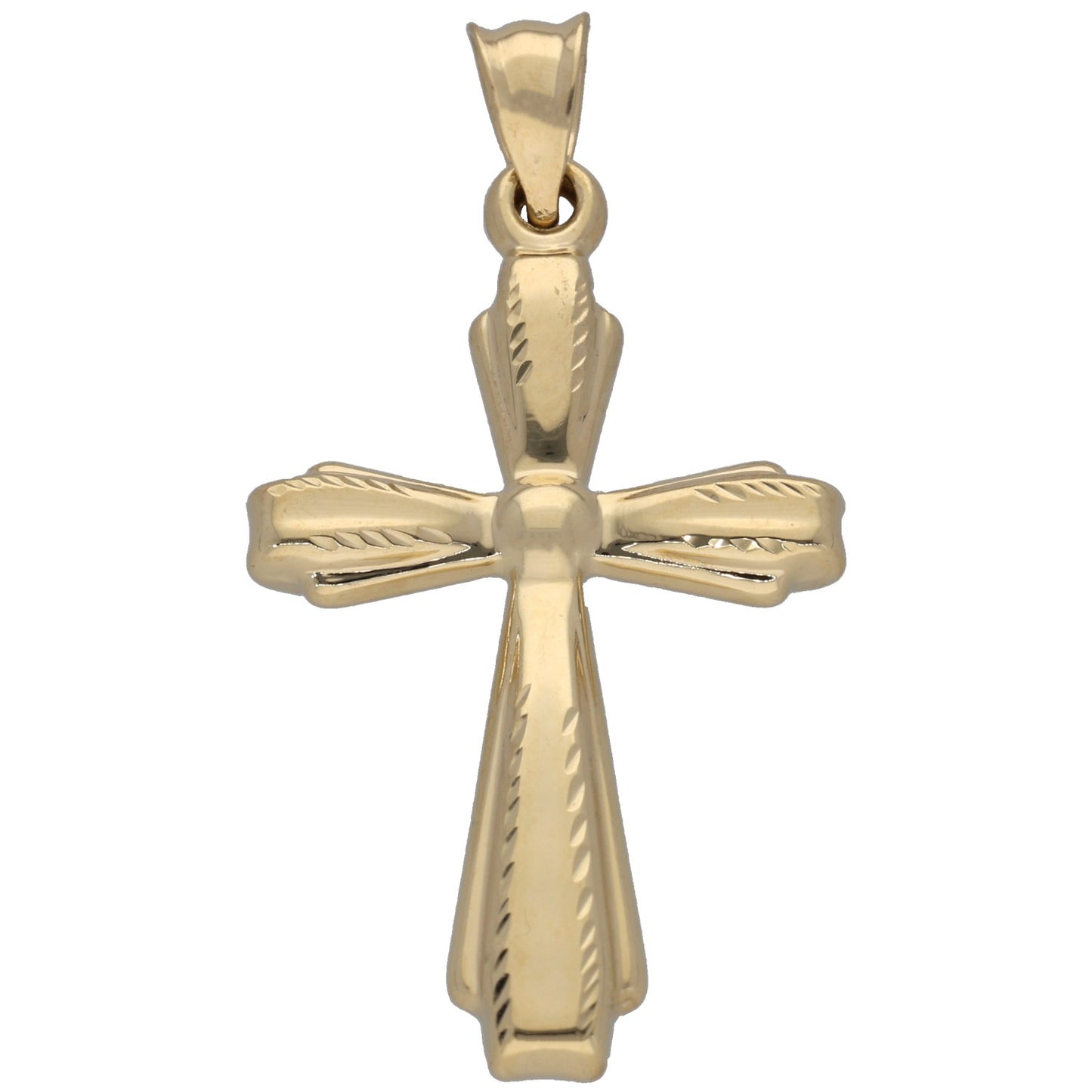 New 14ct Gold Cross Pendant