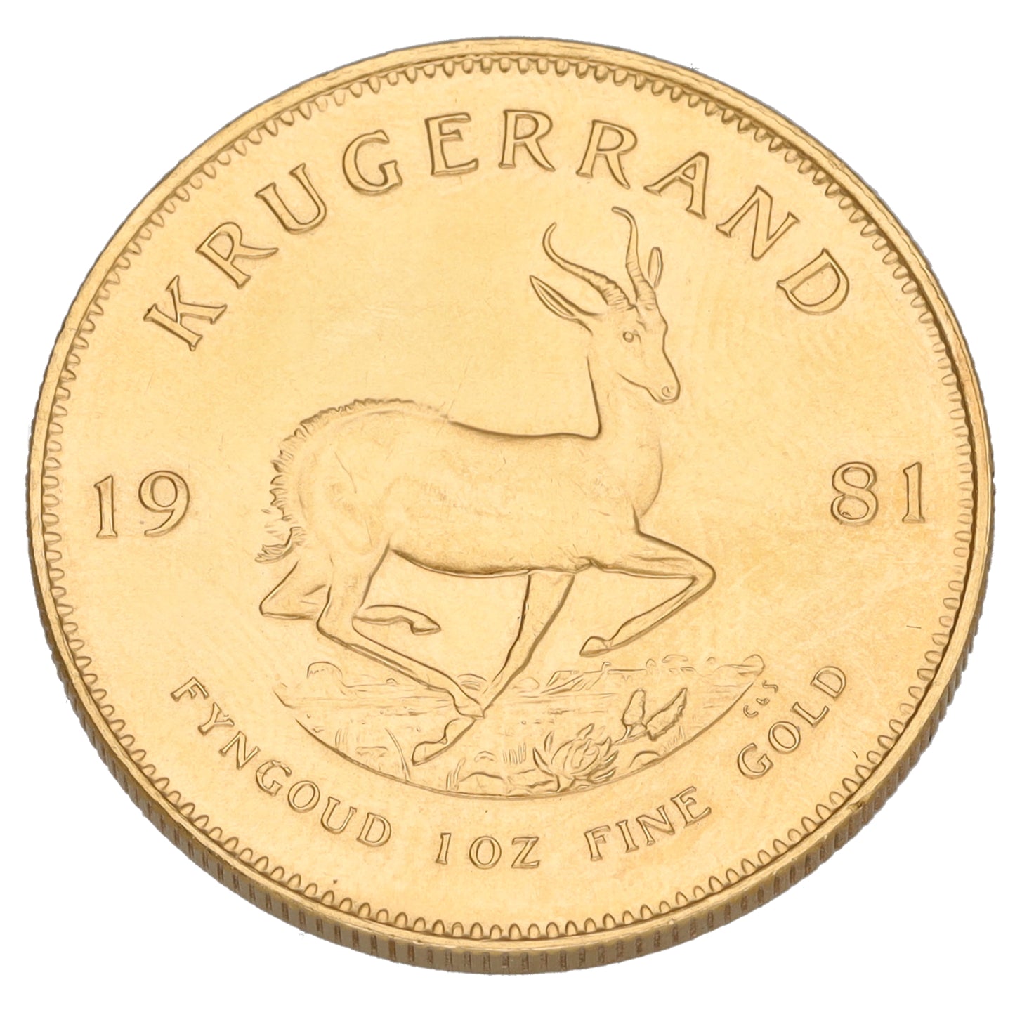 22ct Gold 1 OZ Krugerrand Coin 1981