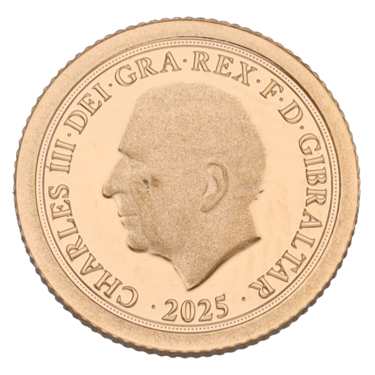 22ct Gold King Charles III Eighth Sovereign Coin 2025