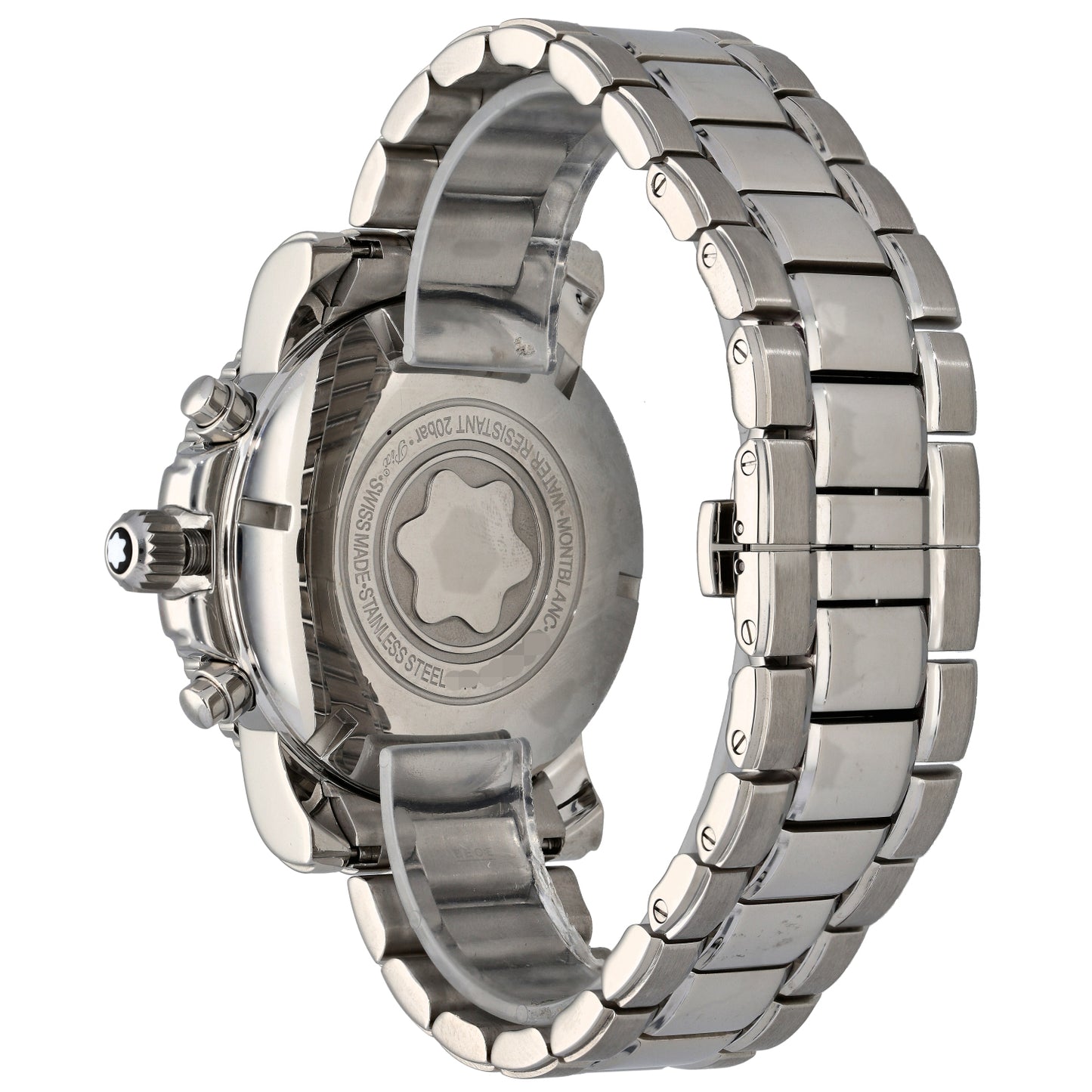 Montblanc Sport Chronograph 7179 44mm Stainless Steel Watch