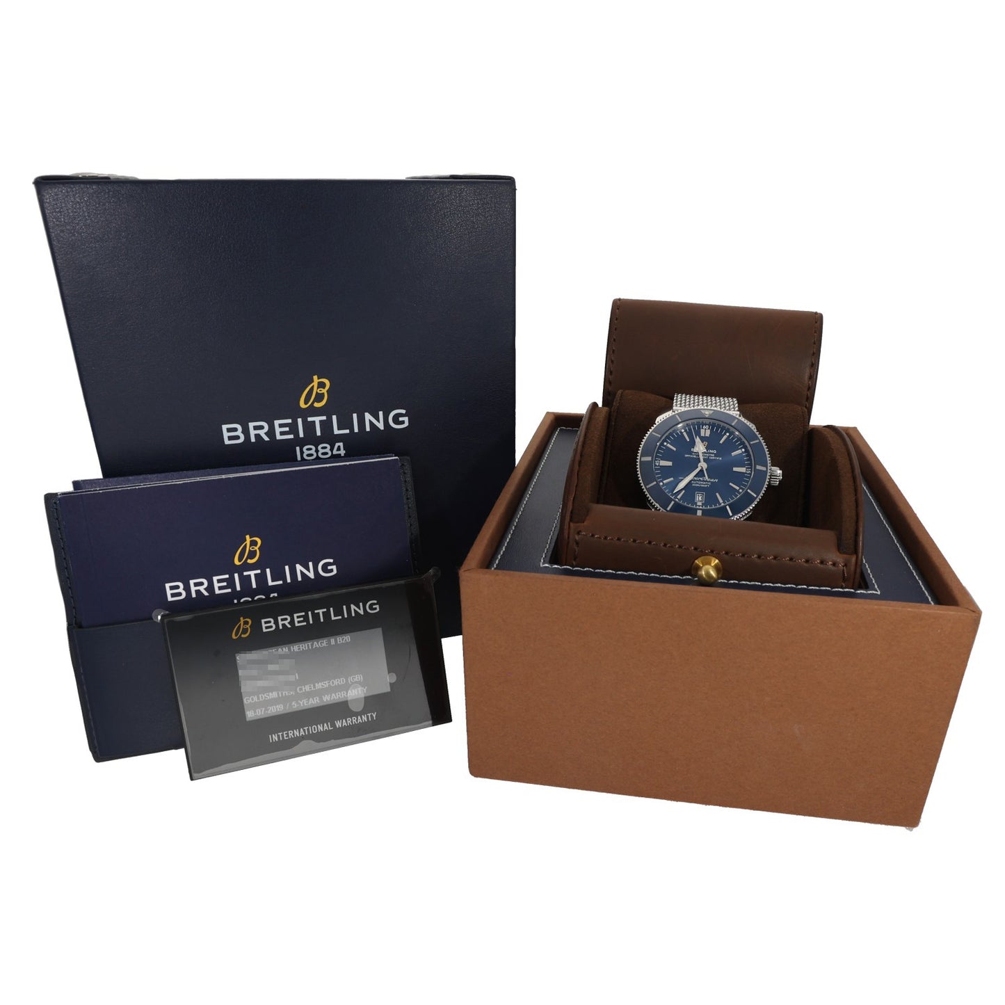 Breitling Superocean Heritage II AB2020 46mm Stainless Steel Watch