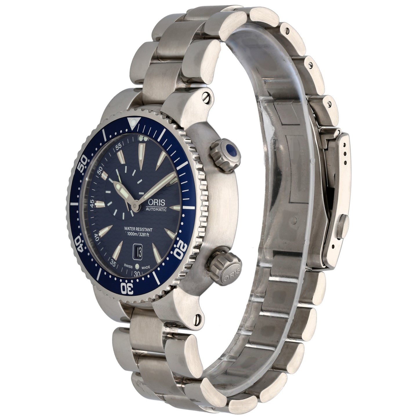 Oris Divers Small Second Date 7609 47mm Stainless Steel Watch