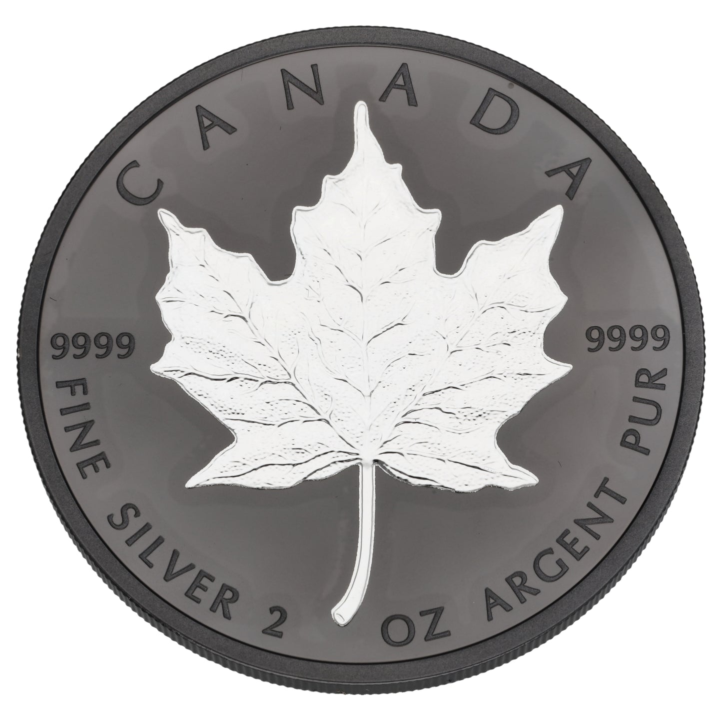 Fine Silver Canada Maple 2 OZ Coin 2019