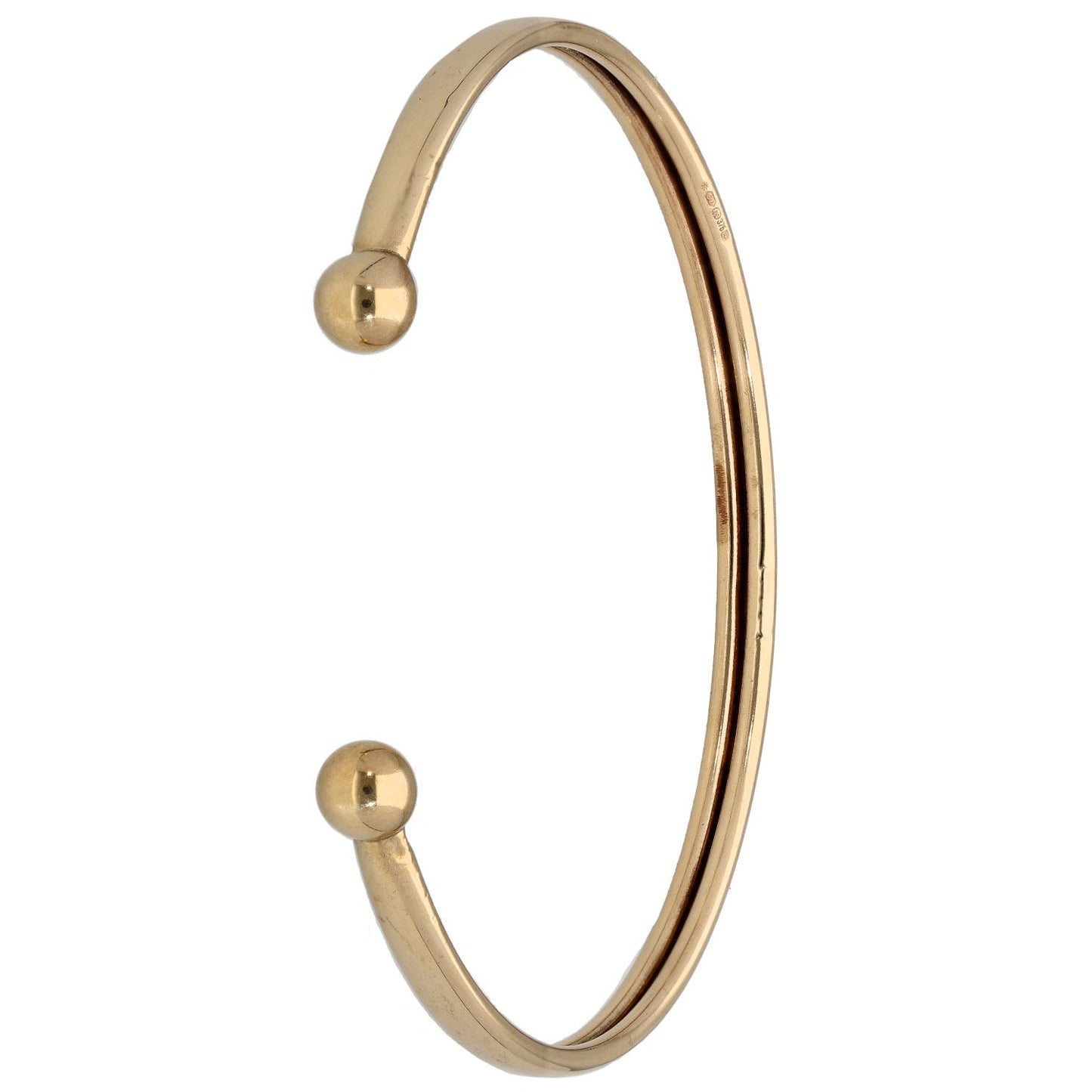 9ct Gold Torque Bangle