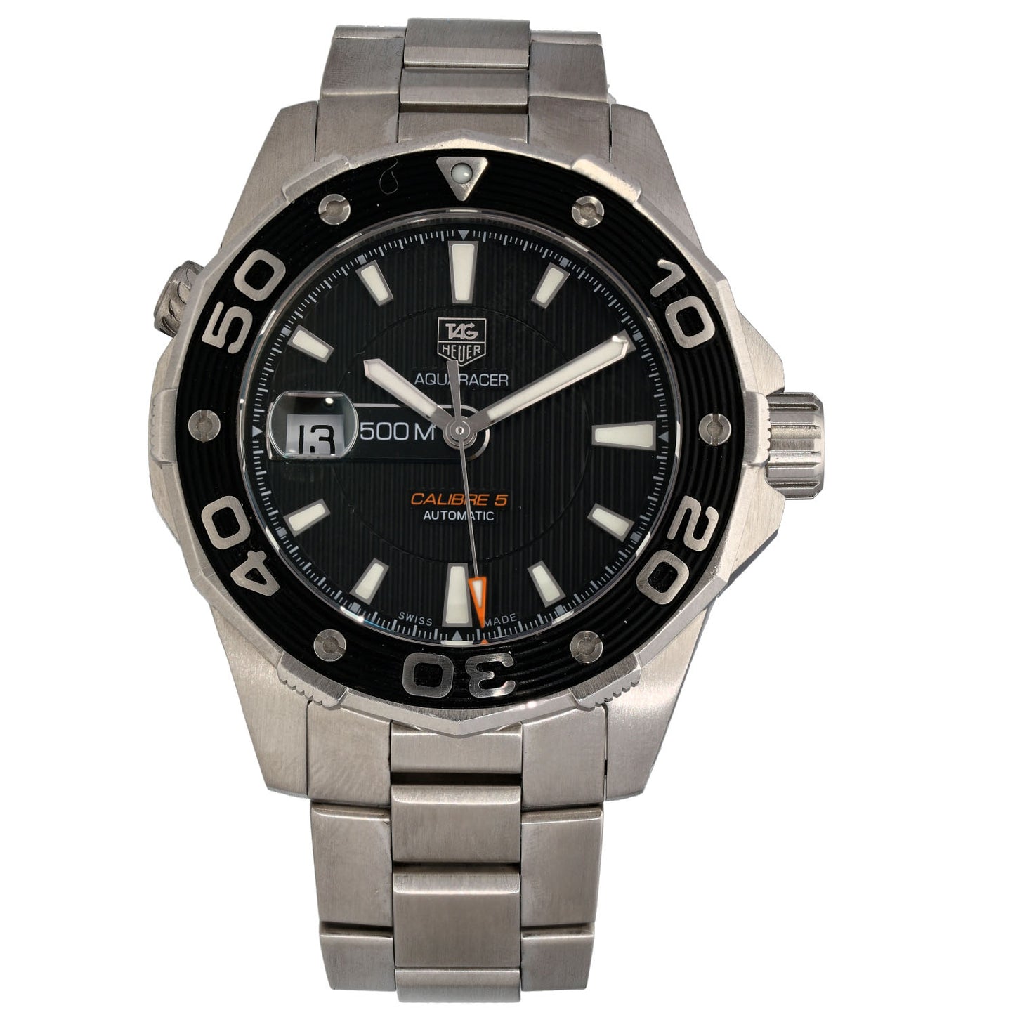 Tag Heuer Aquaracer WAJ2110 43mm Stainless Steel Watch