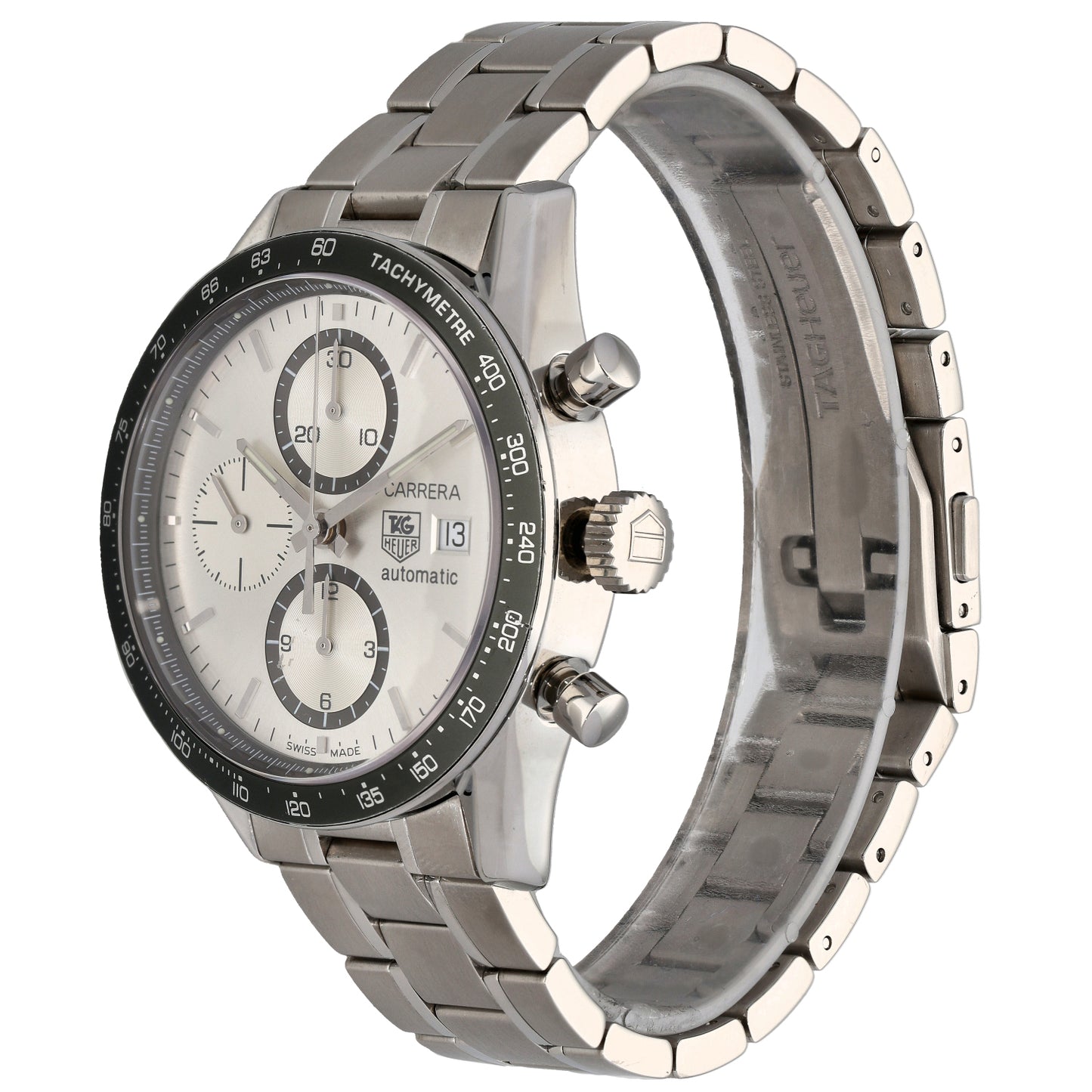 Tag Heuer Carrera CV2011 41mm Stainless Steel Watch