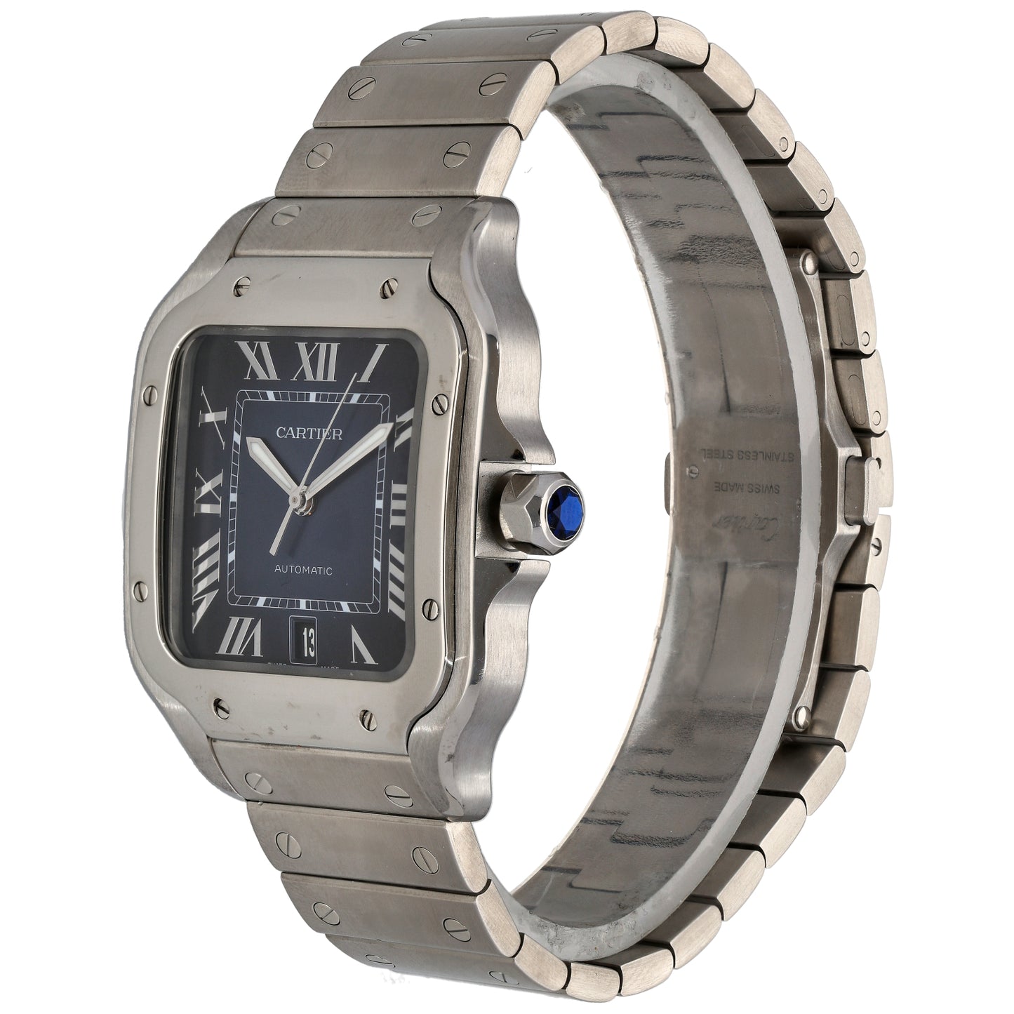 Cartier Santos WSSA0030 40mm Stainless Steel Watch