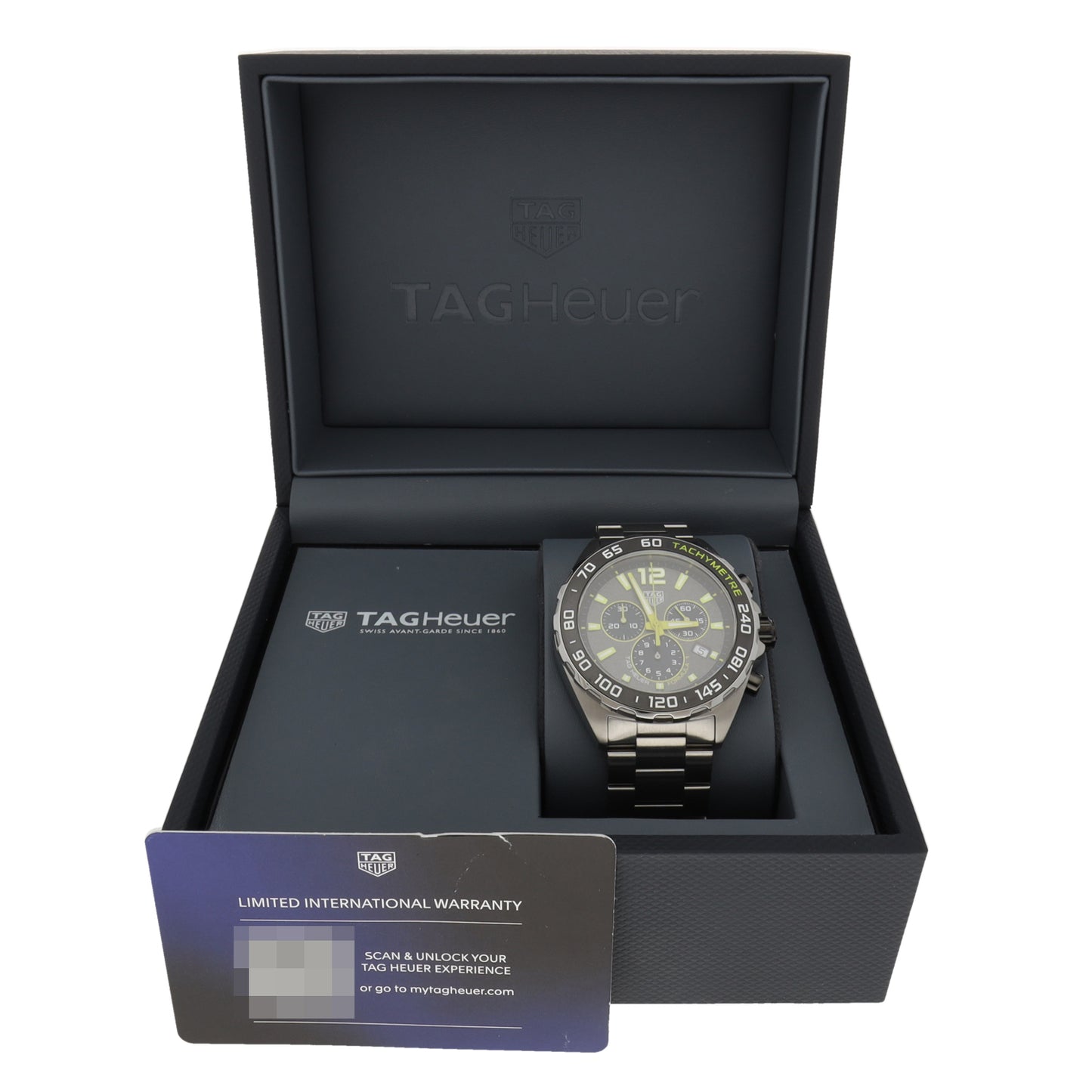 Tag Heuer Formula 1 CAZ101AG 43mm Stainless Steel Watch