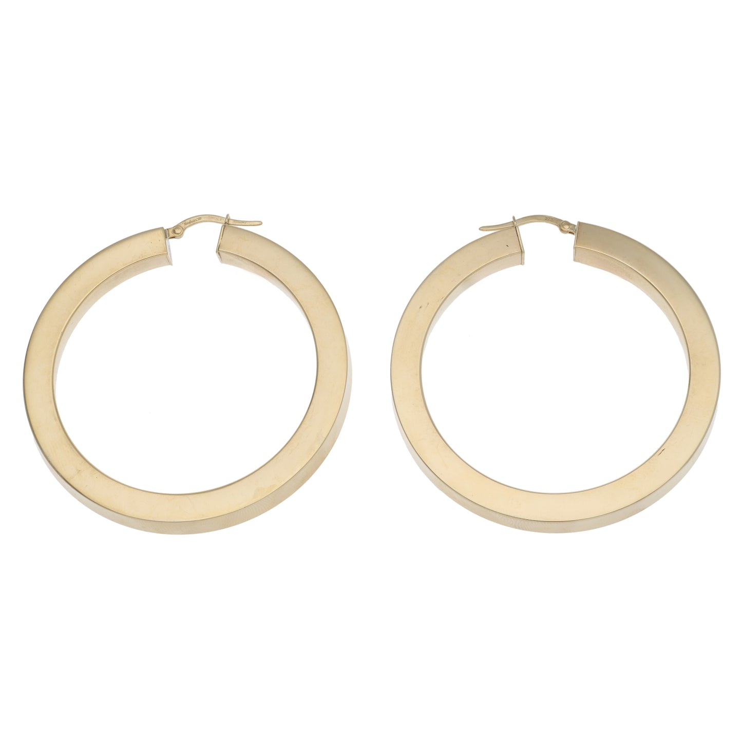 9ct Gold Hoop Earrings