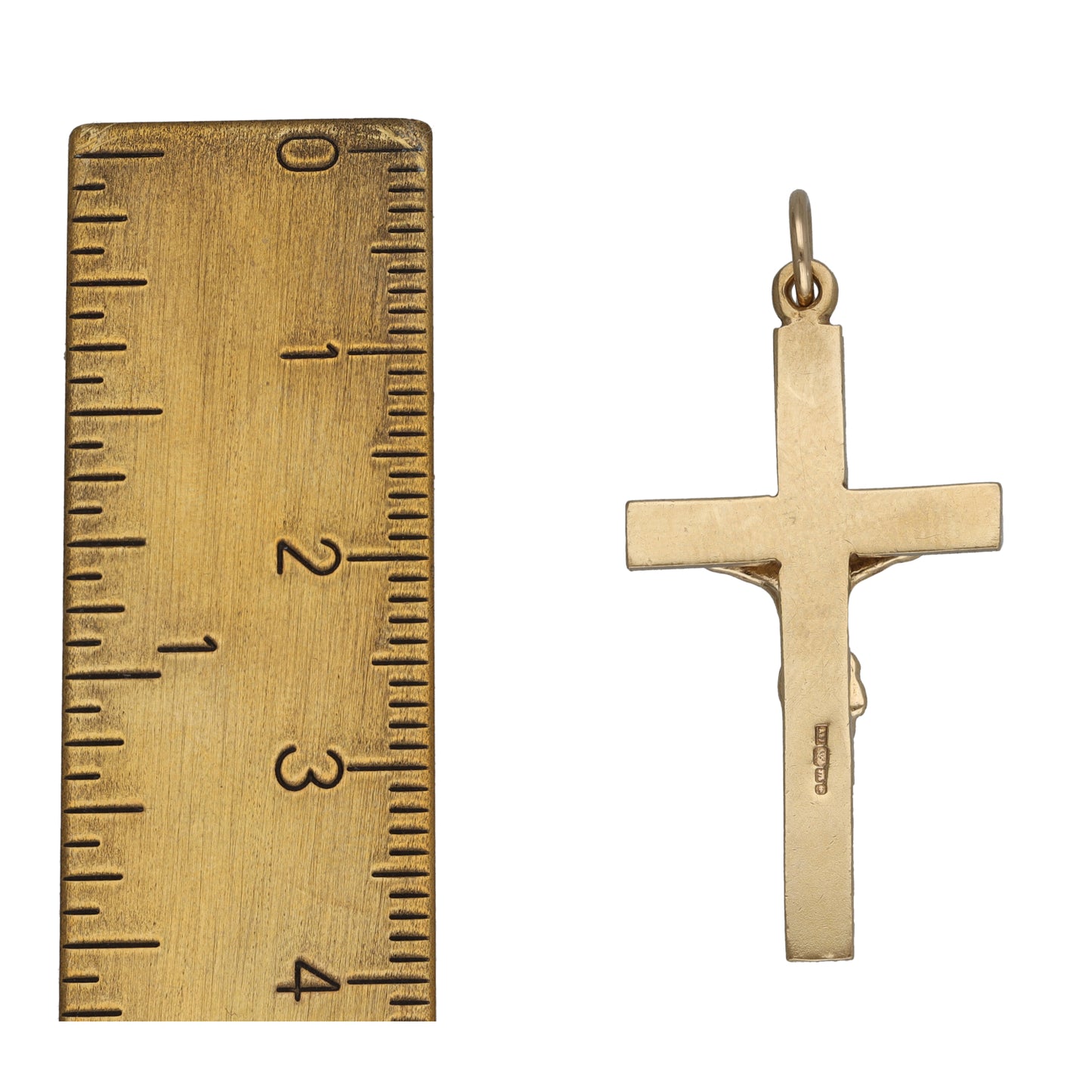 9ct Gold Crucifix Pendant