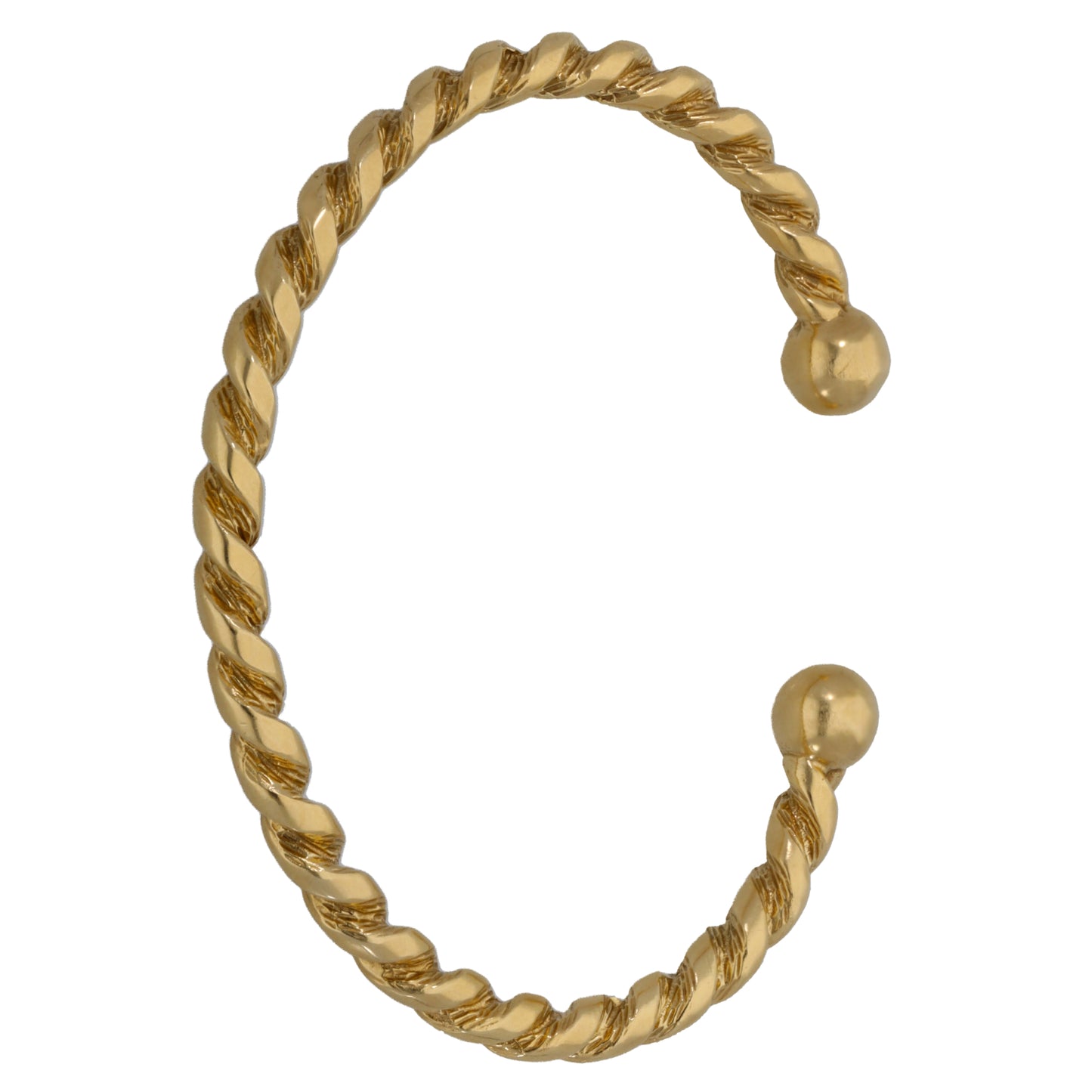 9ct Gold Torque Bangle