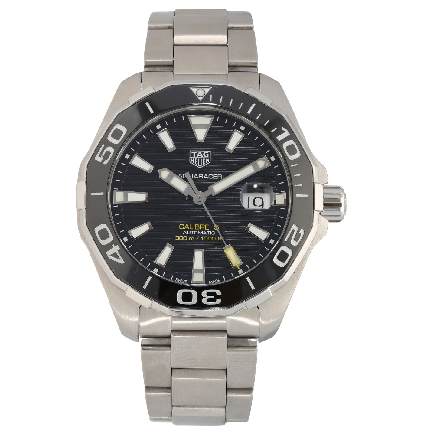 Tag Heuer Aquaracer WAY201A 43mm Stainless Steel Watch