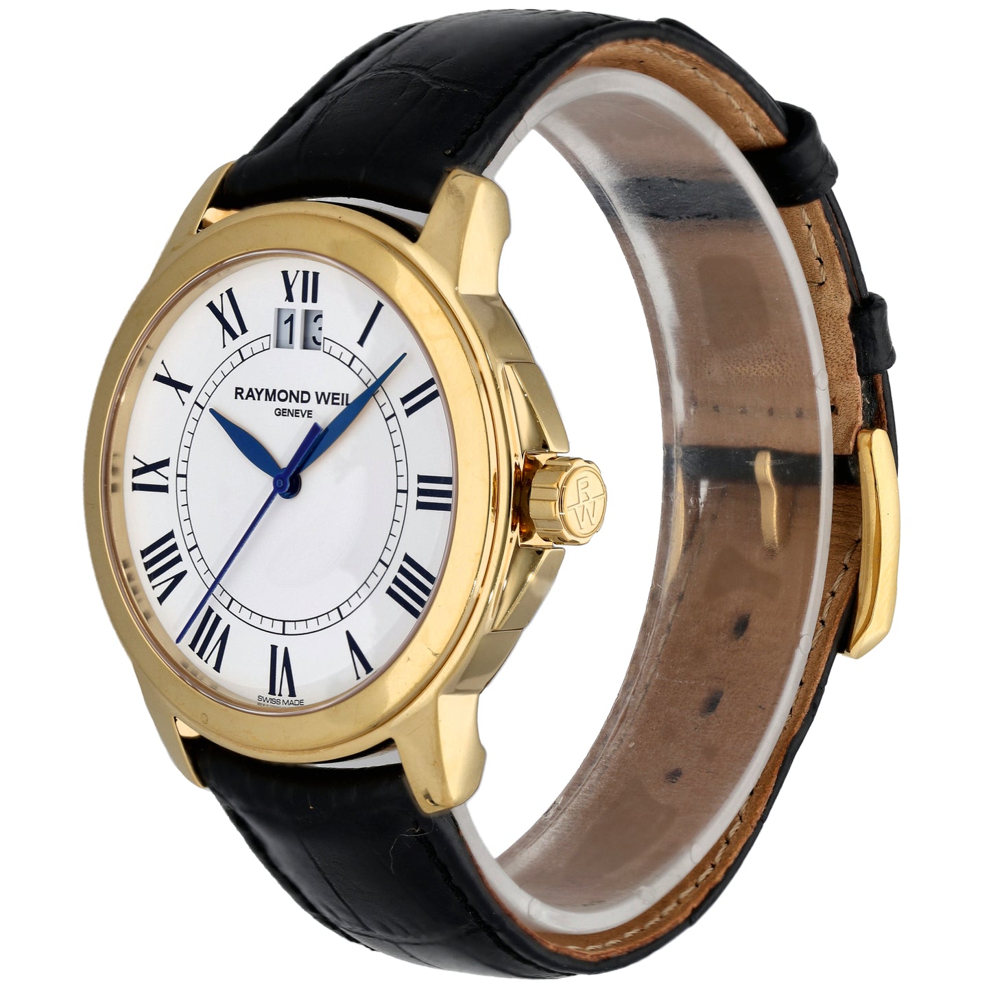 Raymond Weil Tradition 5476 39mm Gold Plated Watch