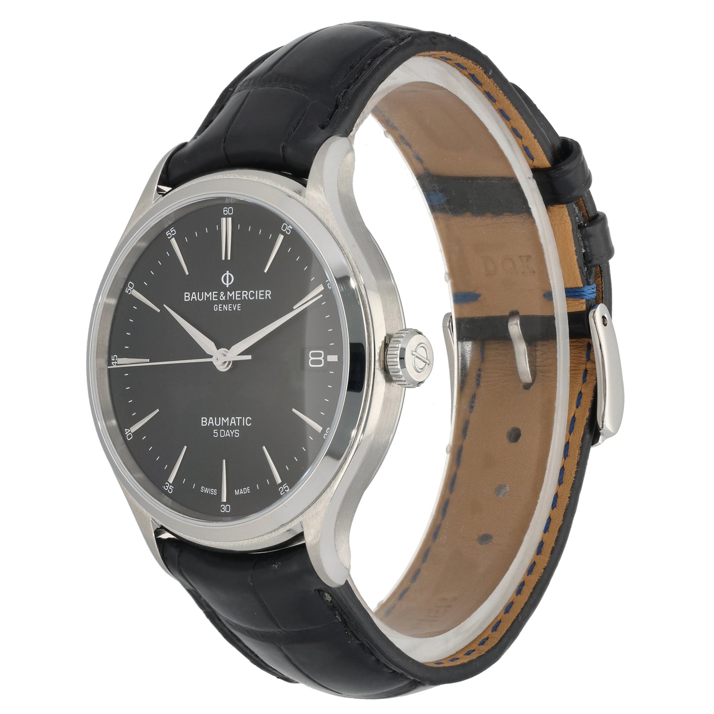 Baume Et Mercier Clifton 65834 40mm Stainless Steel Watch