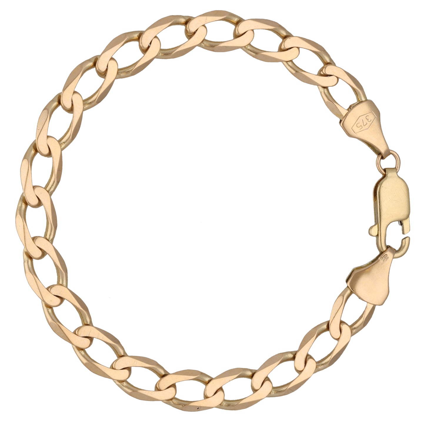 9ct Gold Curb Bracelet