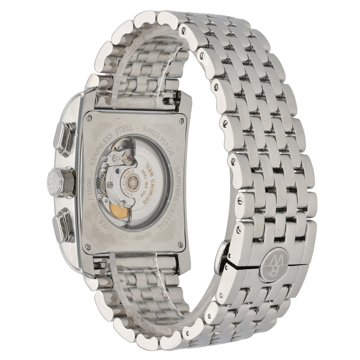 Raymond Weil Don Giovanni Così Grande 4878 37.5mm Stainless Steel Watch