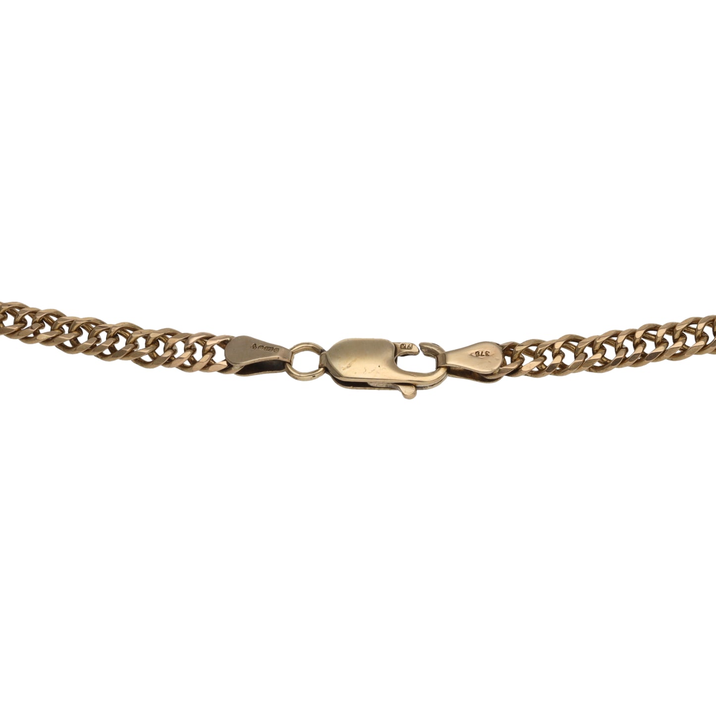 9ct Gold Curb Chain 19"