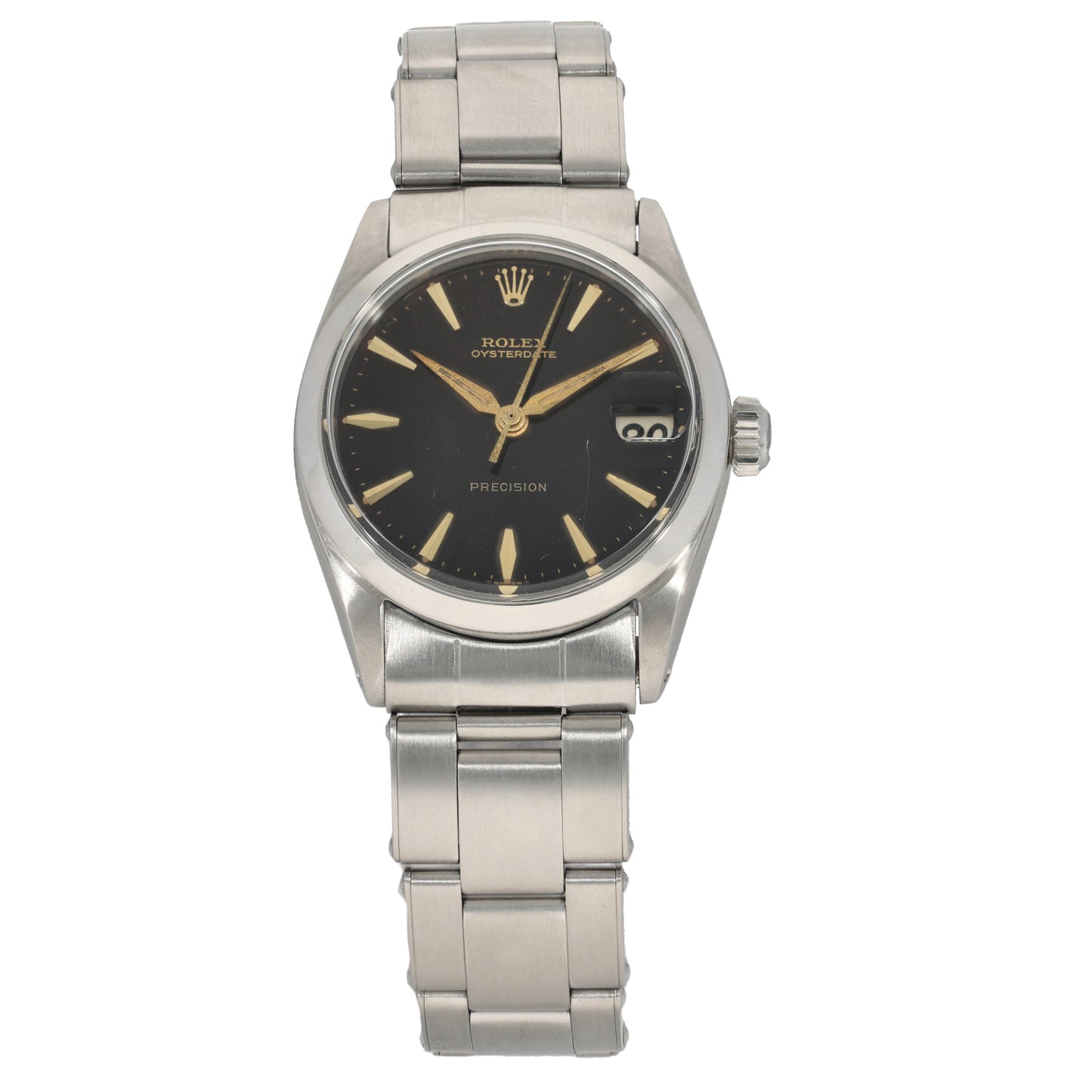 Rolex Oyster Precision 6466 29mm Stainless Steel Watch