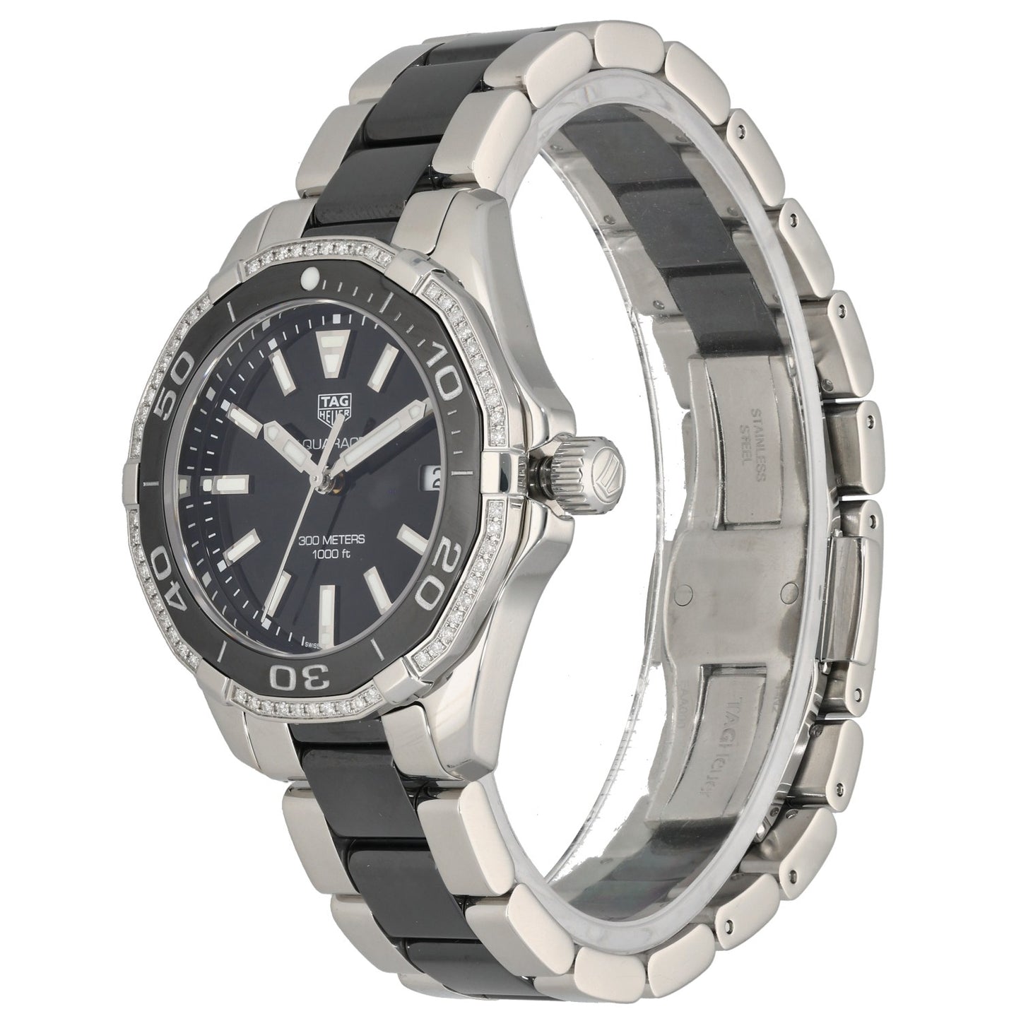 Tag Heuer Aquaracer WAY131G 35mm Stainless Steel Watch