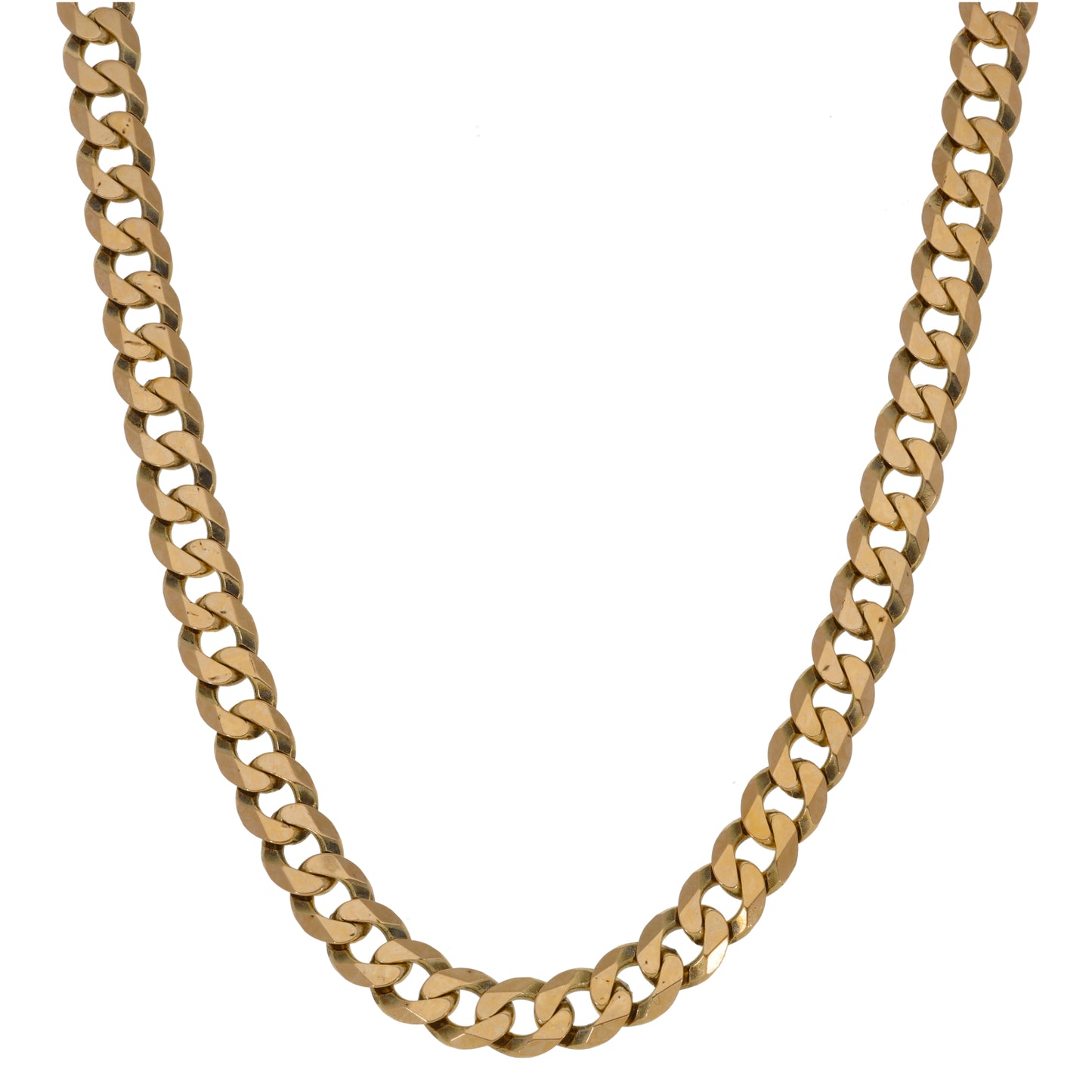 9ct Gold Curb Chain 20"
