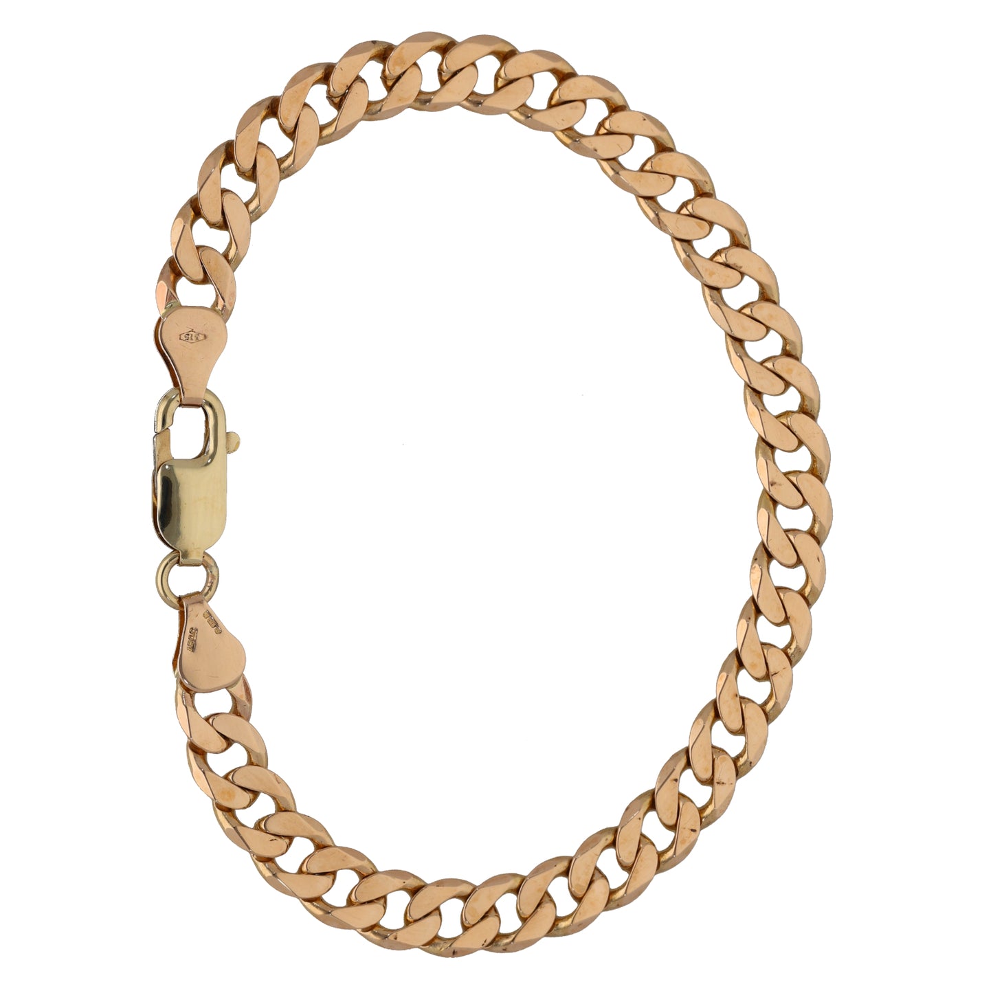 9ct Gold Curb Bracelet