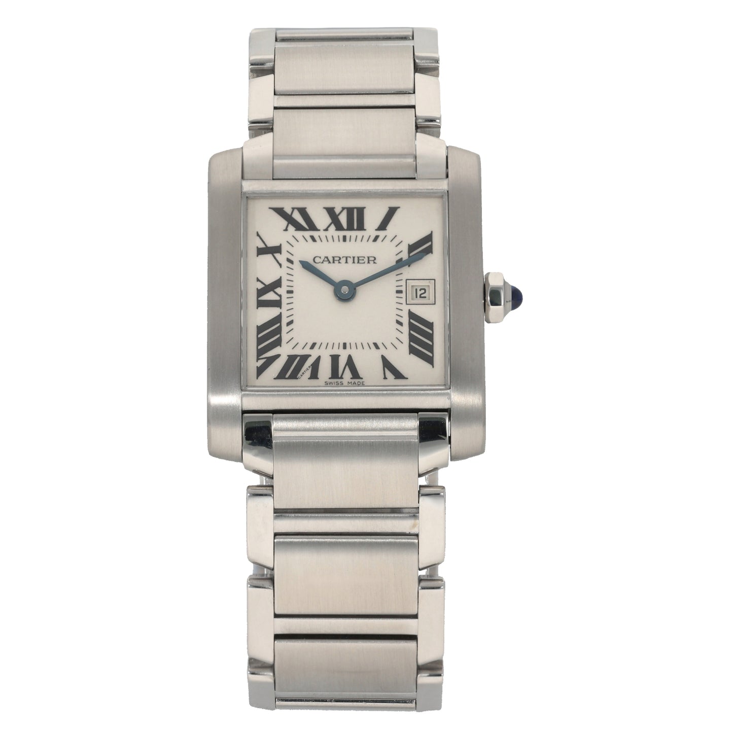 Cartier Tank Francaise 2465 24mm Stainless Steel Watch
